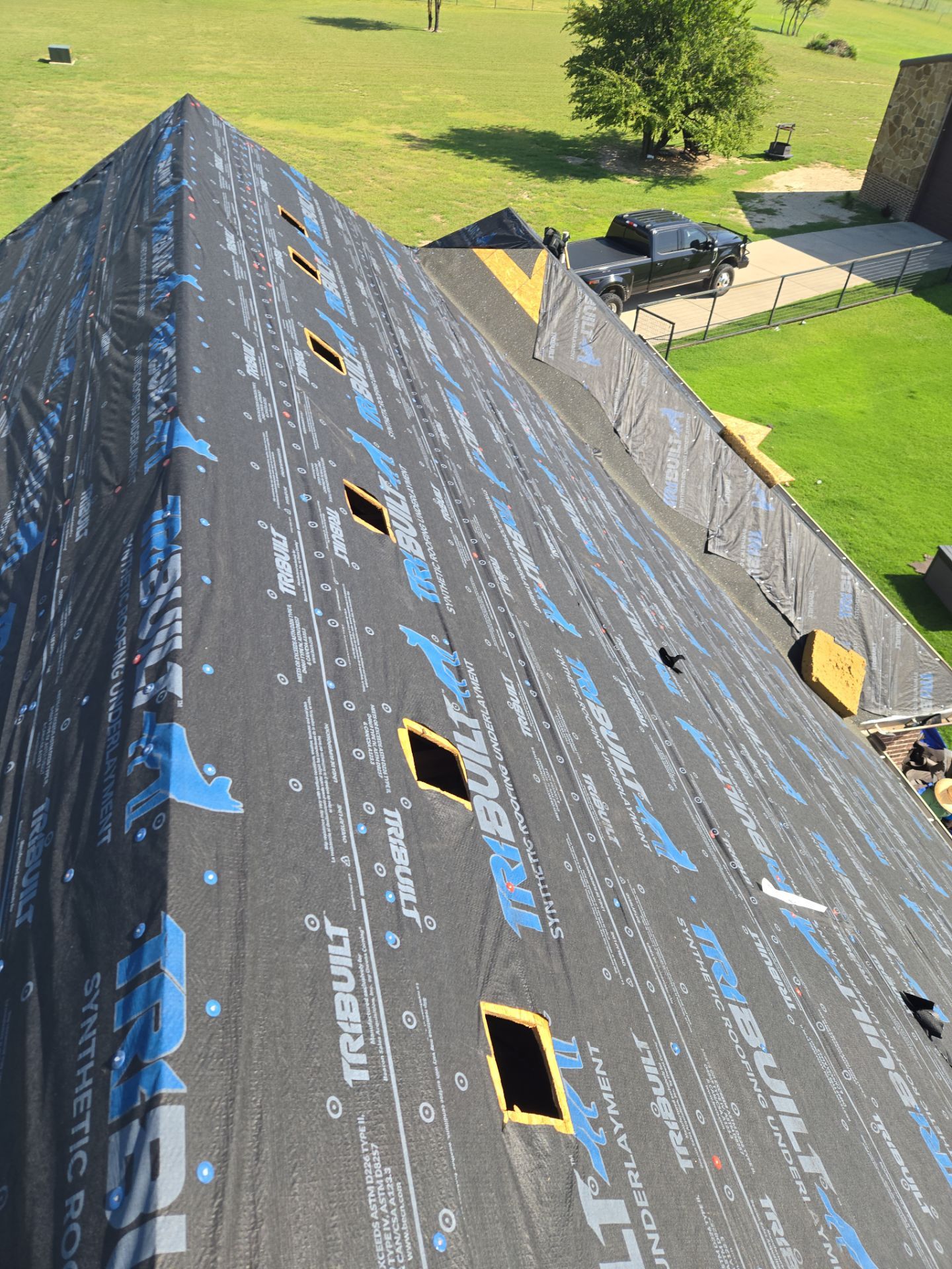 Project in Azle by Lonestar Roofing and Restoration LLC.