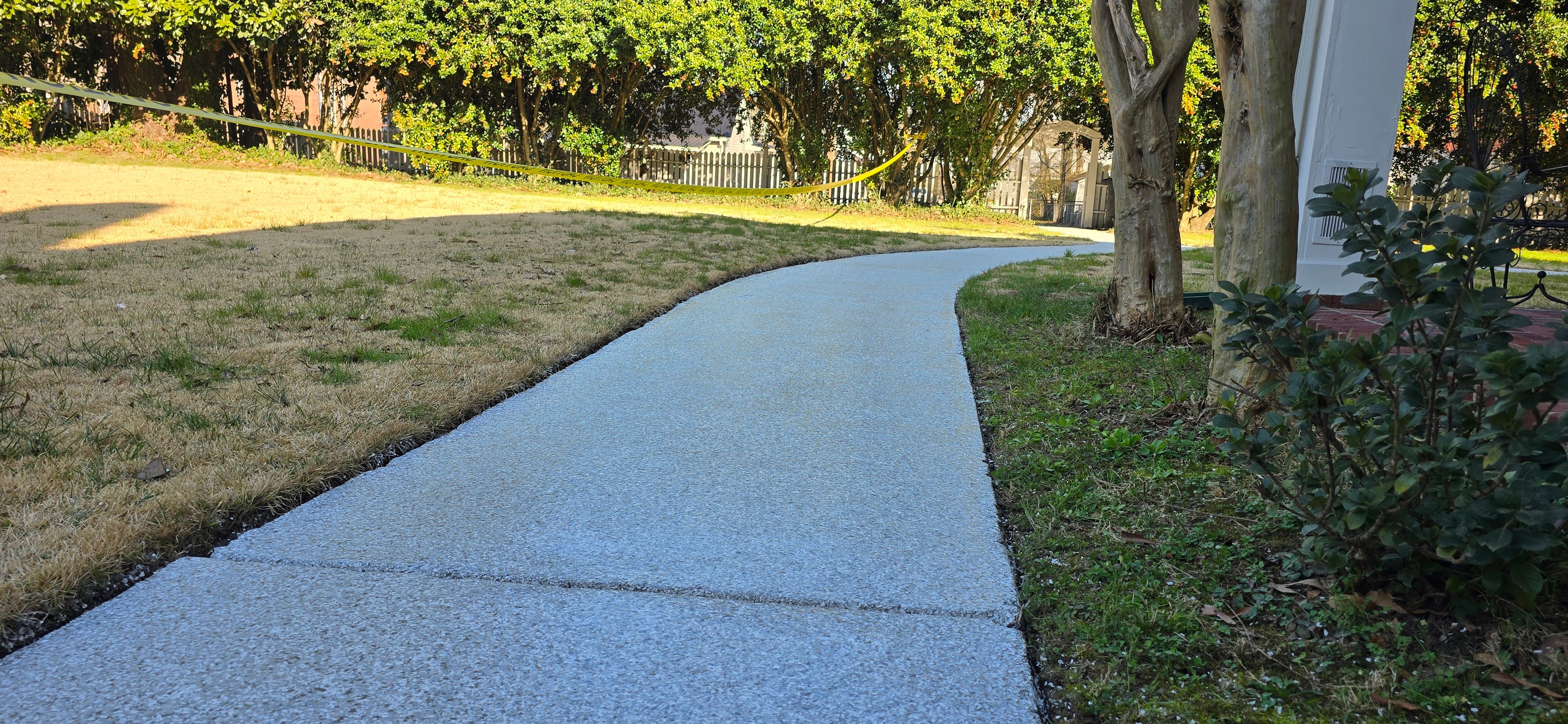 Sidewalk using Silver Bells by Elite Floor Solutions