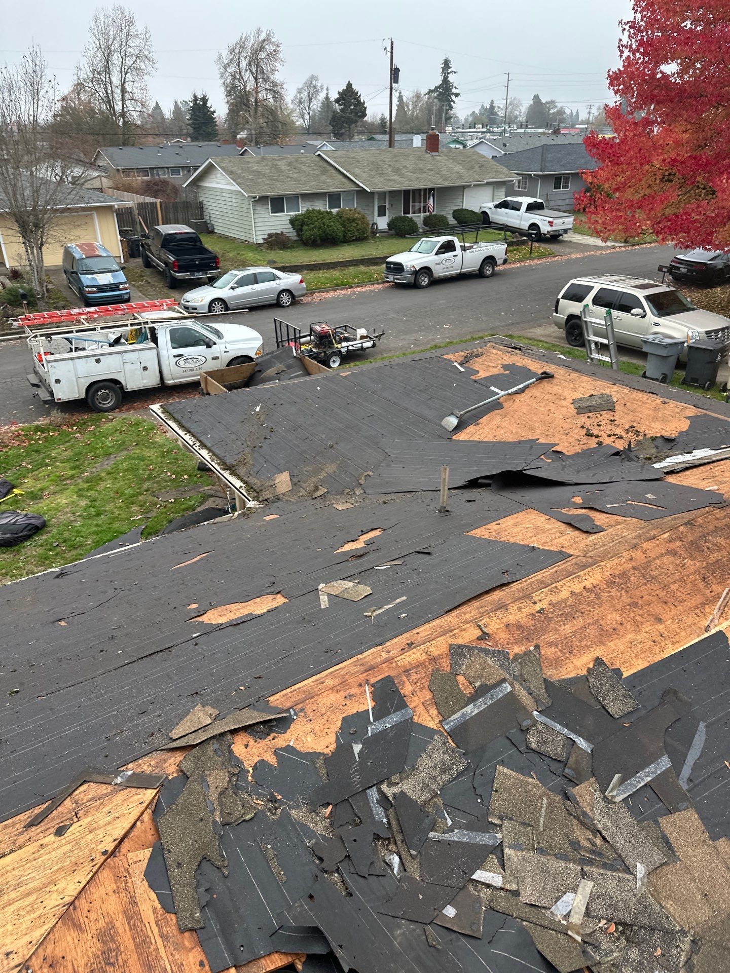 Residential Roofing Installation using IKO Dynasty (Color: Driftshake) by Orezona Building & Roofing Company, Inc.