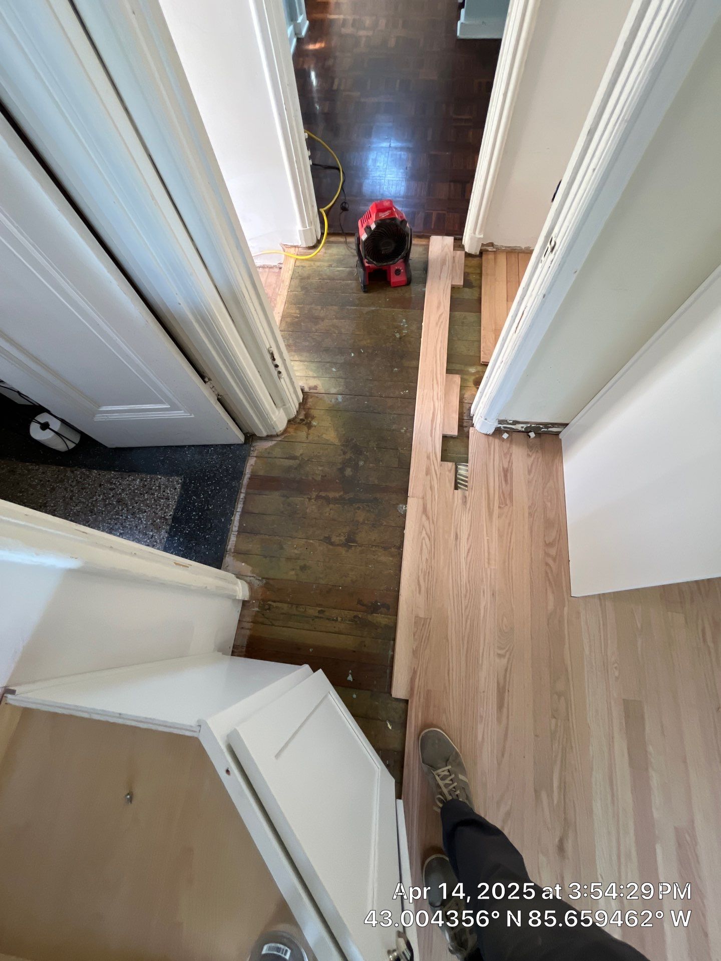 Custom Refinishing on Existing Hardwoods by RTBaldwin Hardwood Floors