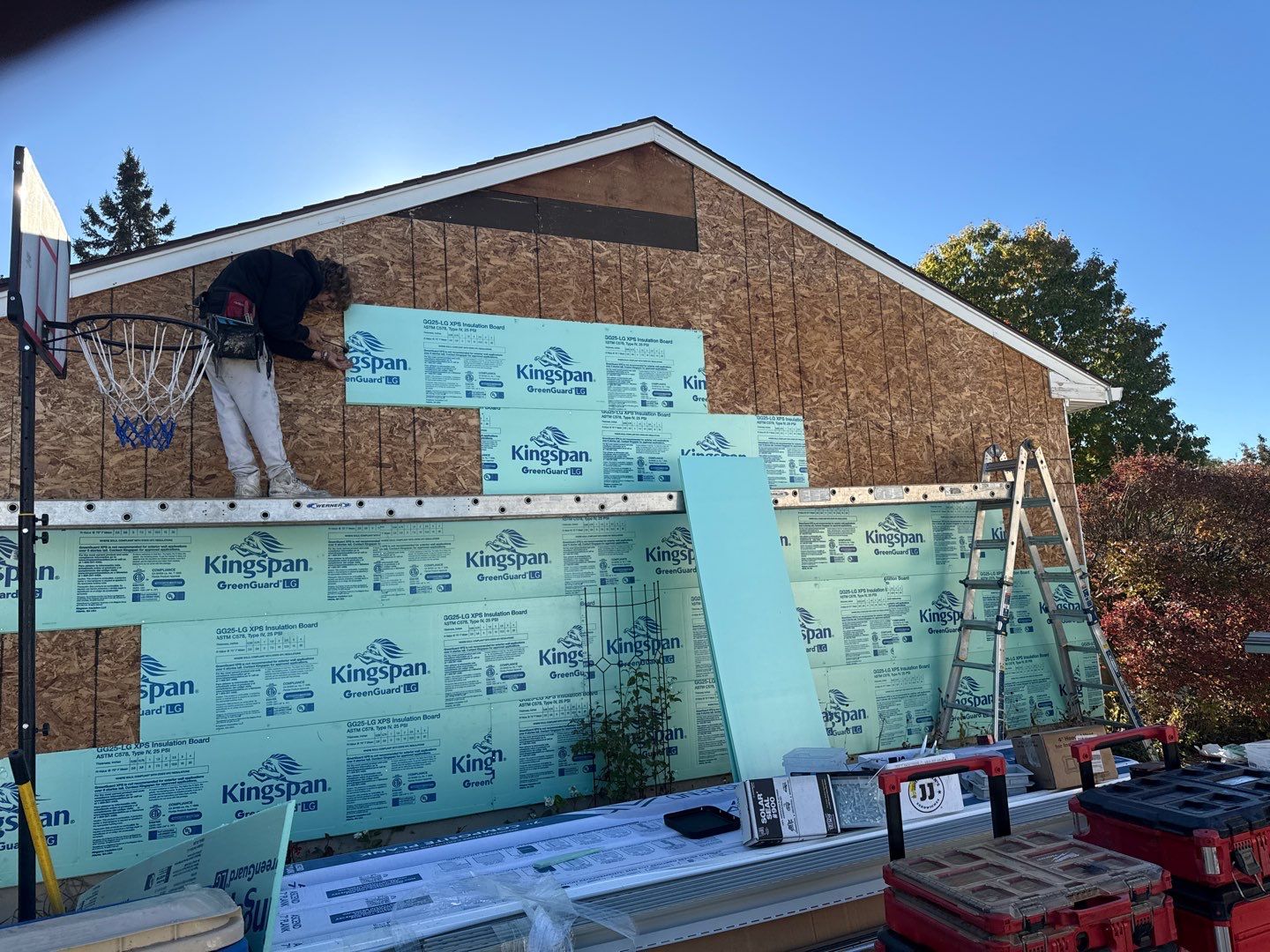 Siding Replacement using Alside S7 Cedar Mill Grain Cape Cod Grey by 180 Contractors