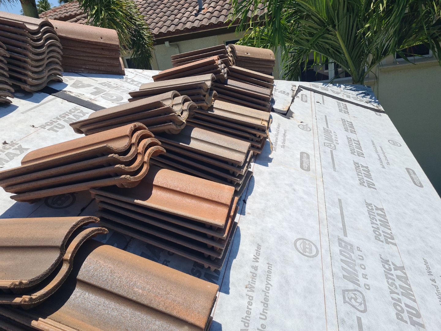 Residential Roofing Installation using Eagle Roofing Tile by BLUES BROTHERS ROOFING