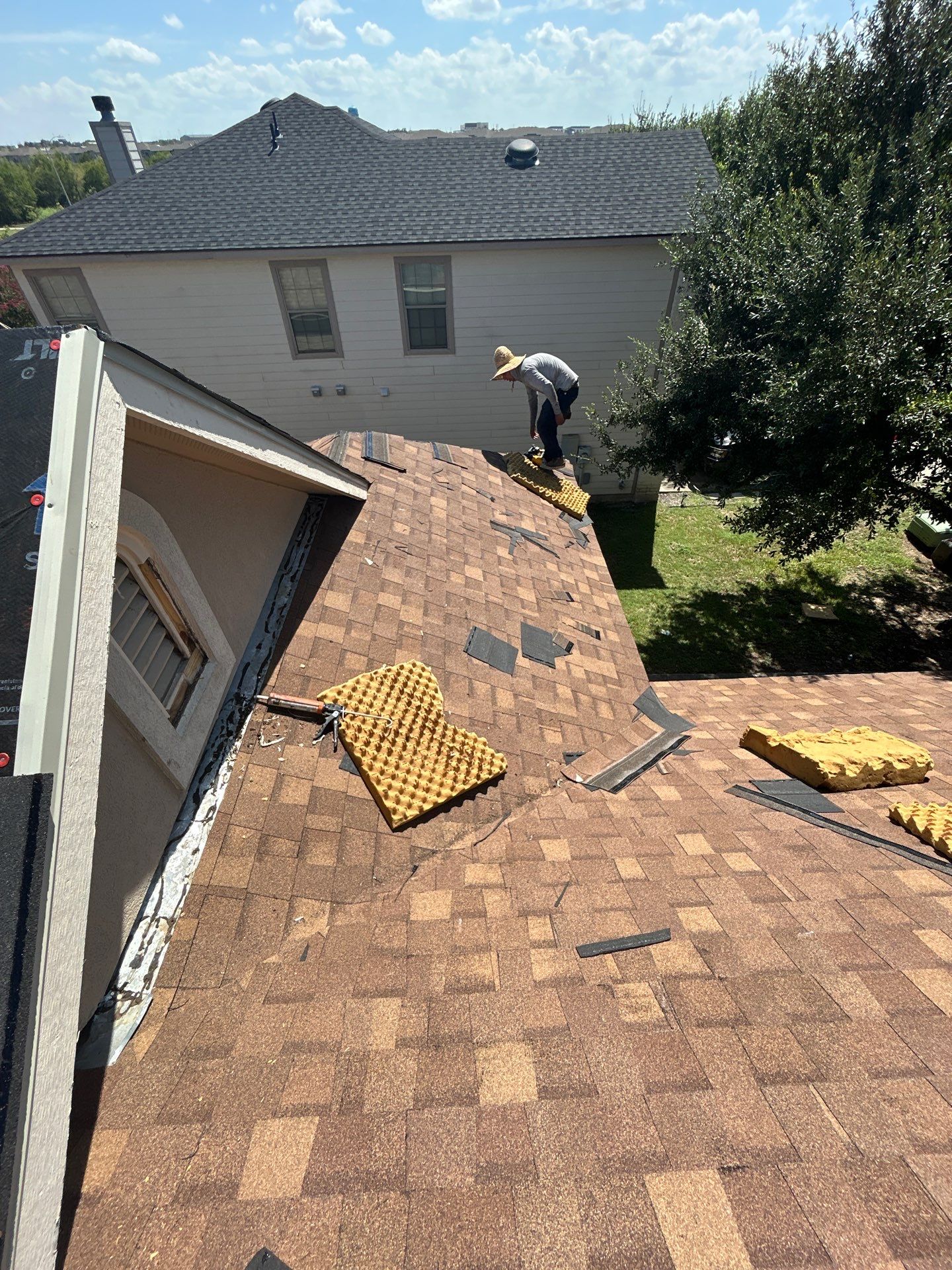 Project in San Marcos by Rhino Roofing and General Contracting, LLC