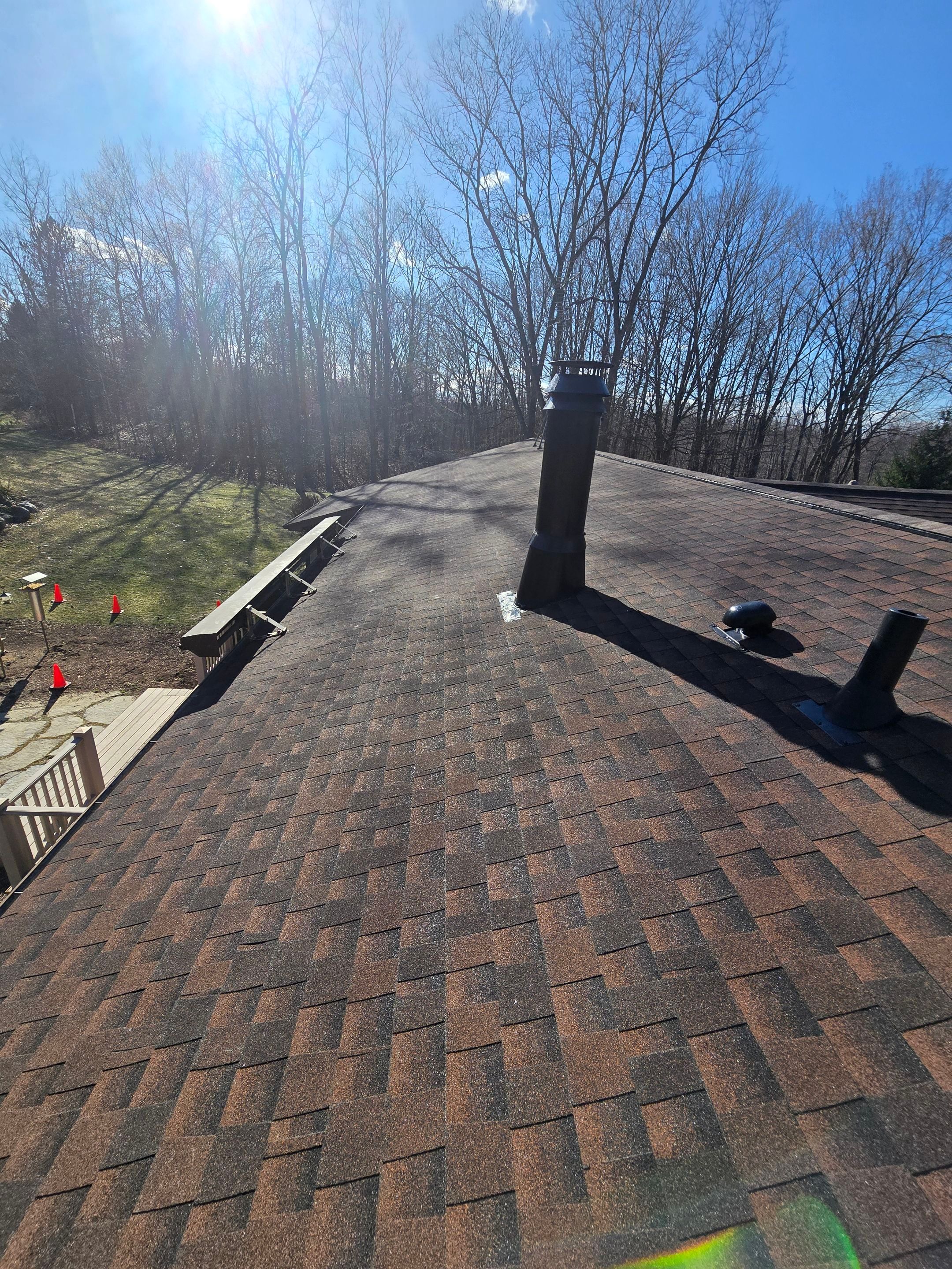 Residential Roofing Installation using GAF HDZ - Hickory by Acme Exteriors