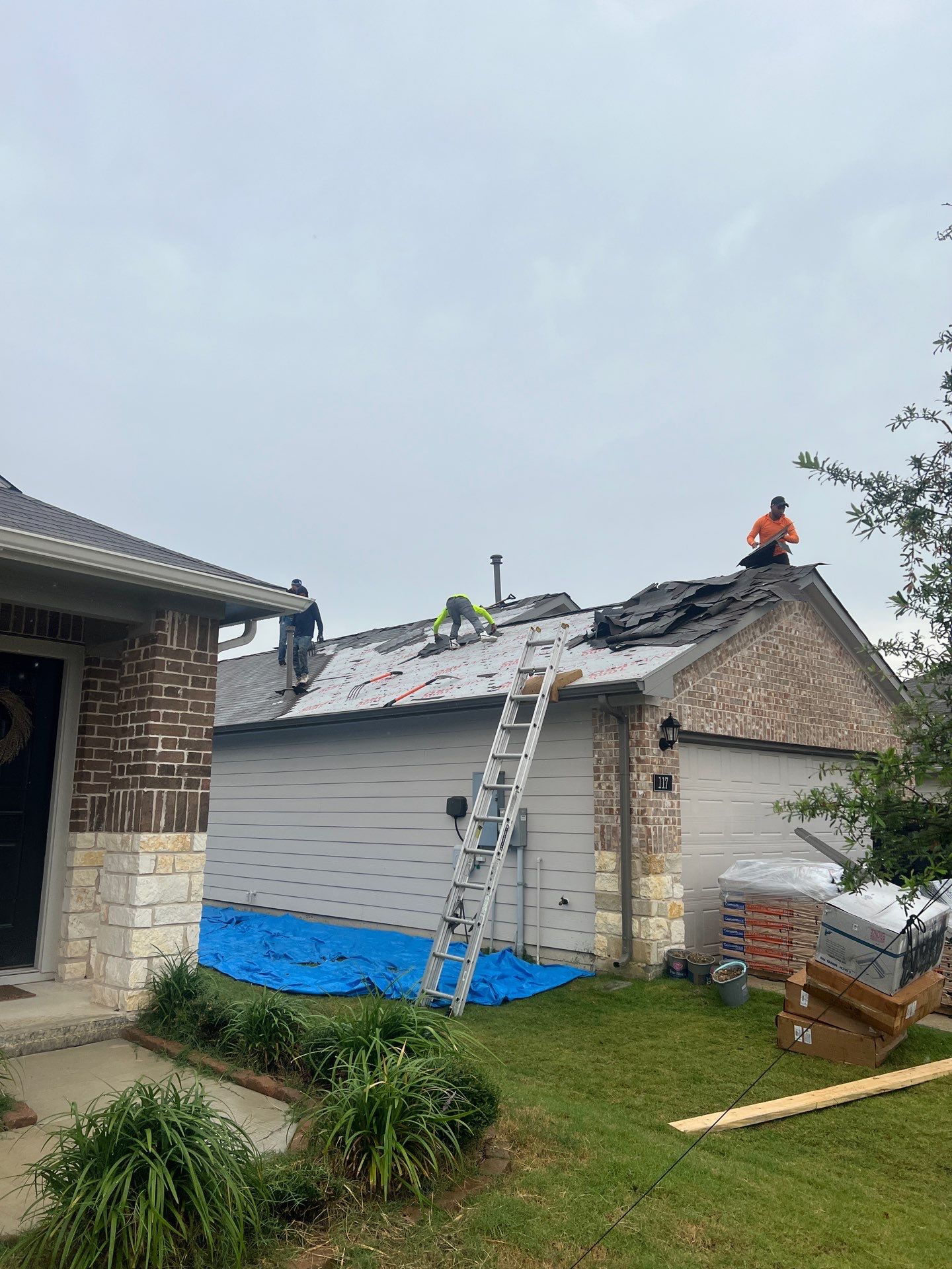 Project in San Marcos by Rhino Roofing and General Contracting, LLC