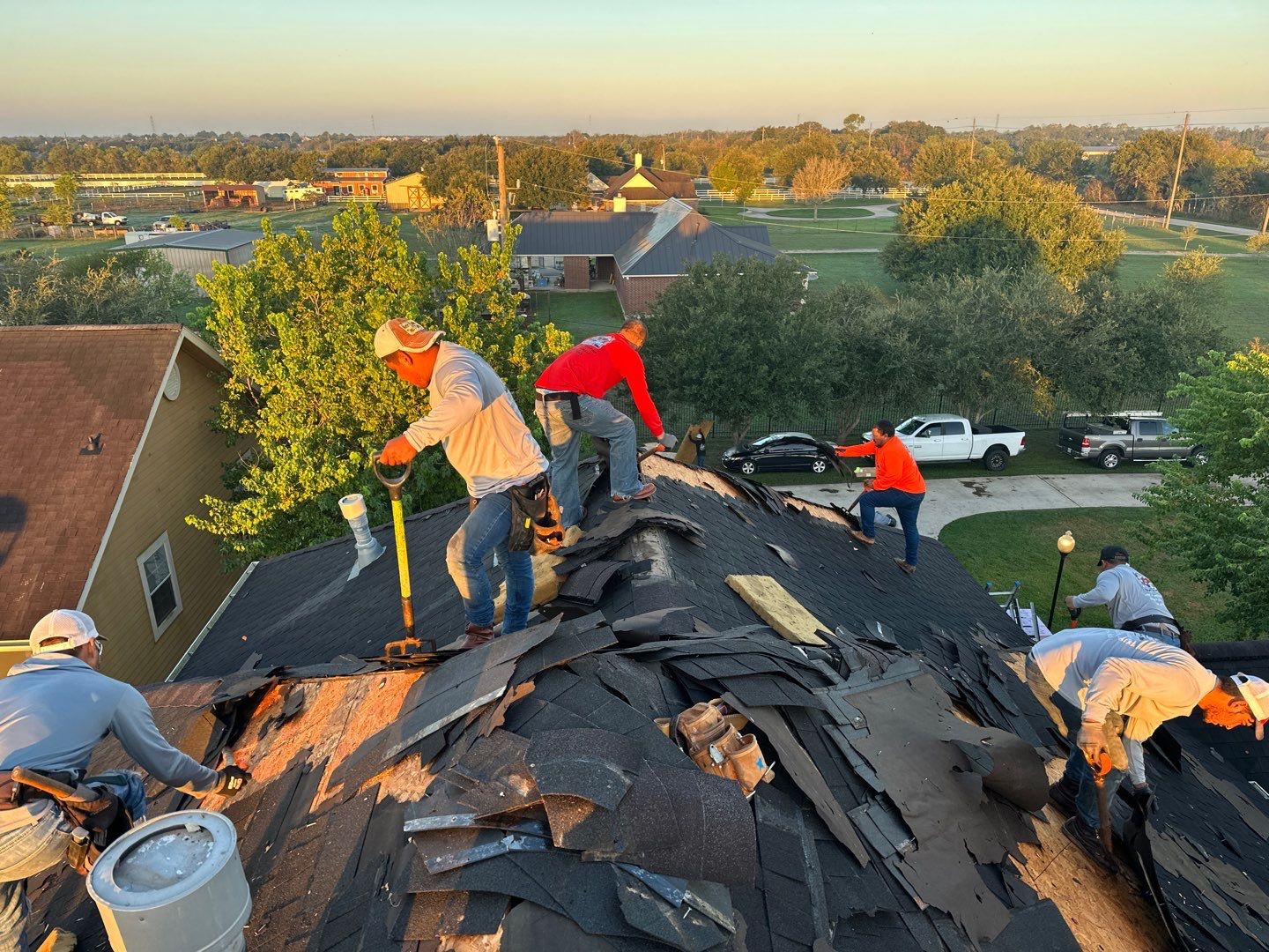 Residential Roofing Installation using Owen's Corning Duration (Lifetime) Shingles by Roof Repair Company