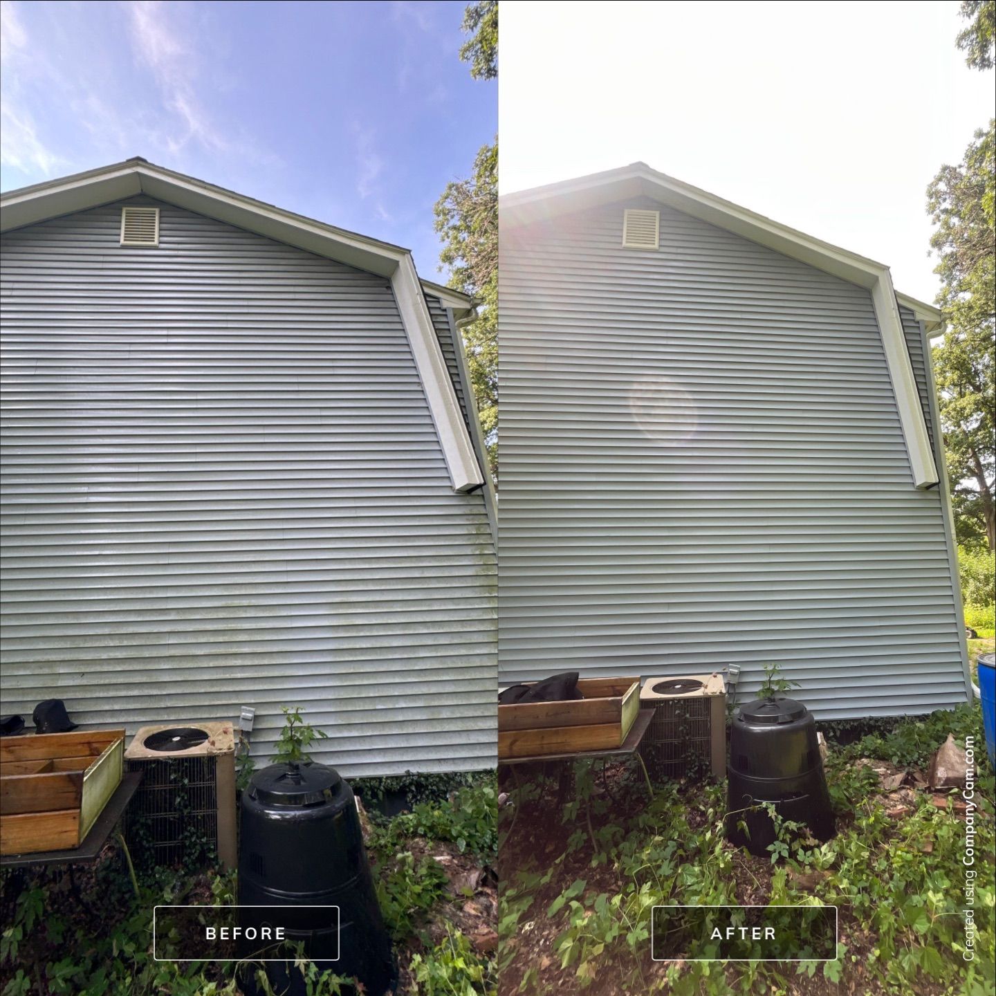 Project in Barrington by Simmons Power & Soft Washing