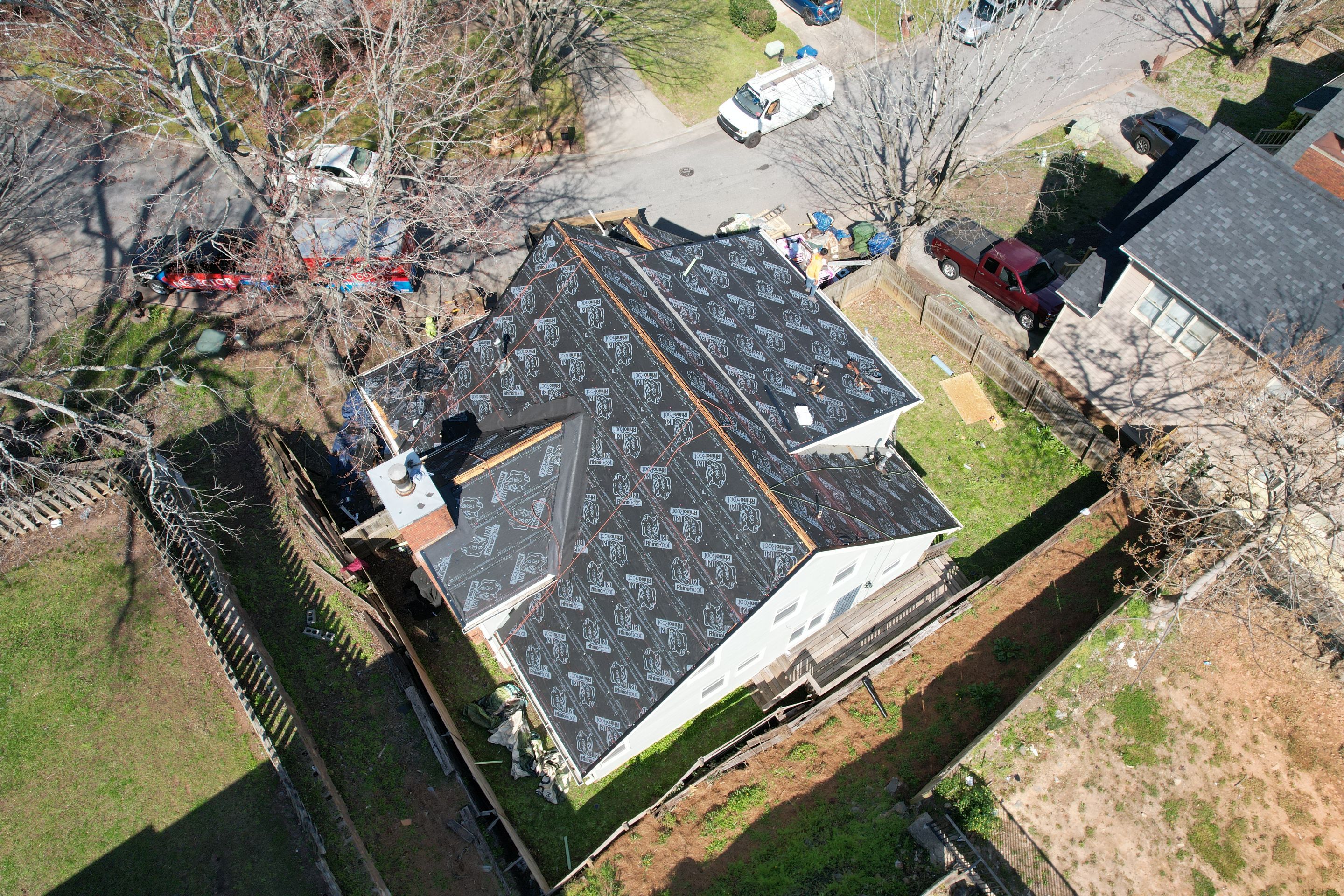 Residential Roofing Installation using Owens Corning by Inspector Roofing and Restoration