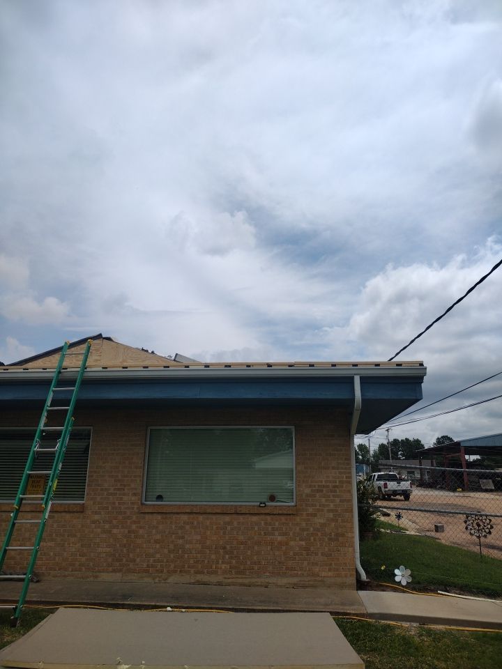 Office Building in Magnolia by Hostetler Roofing