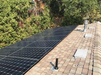 Solar powering this home