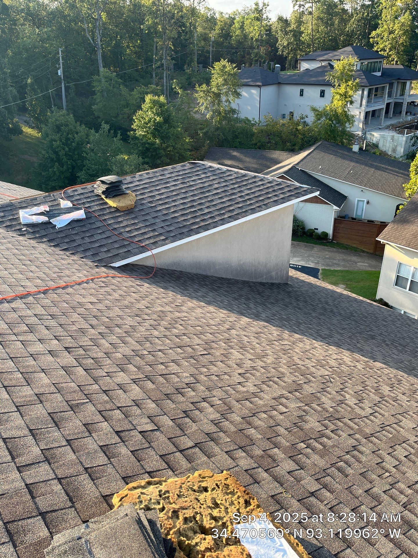 Multi-Unit Architectural Shingle Roof Replacement in Hot Springs Arkansas by Temple Roofing and Exteriors