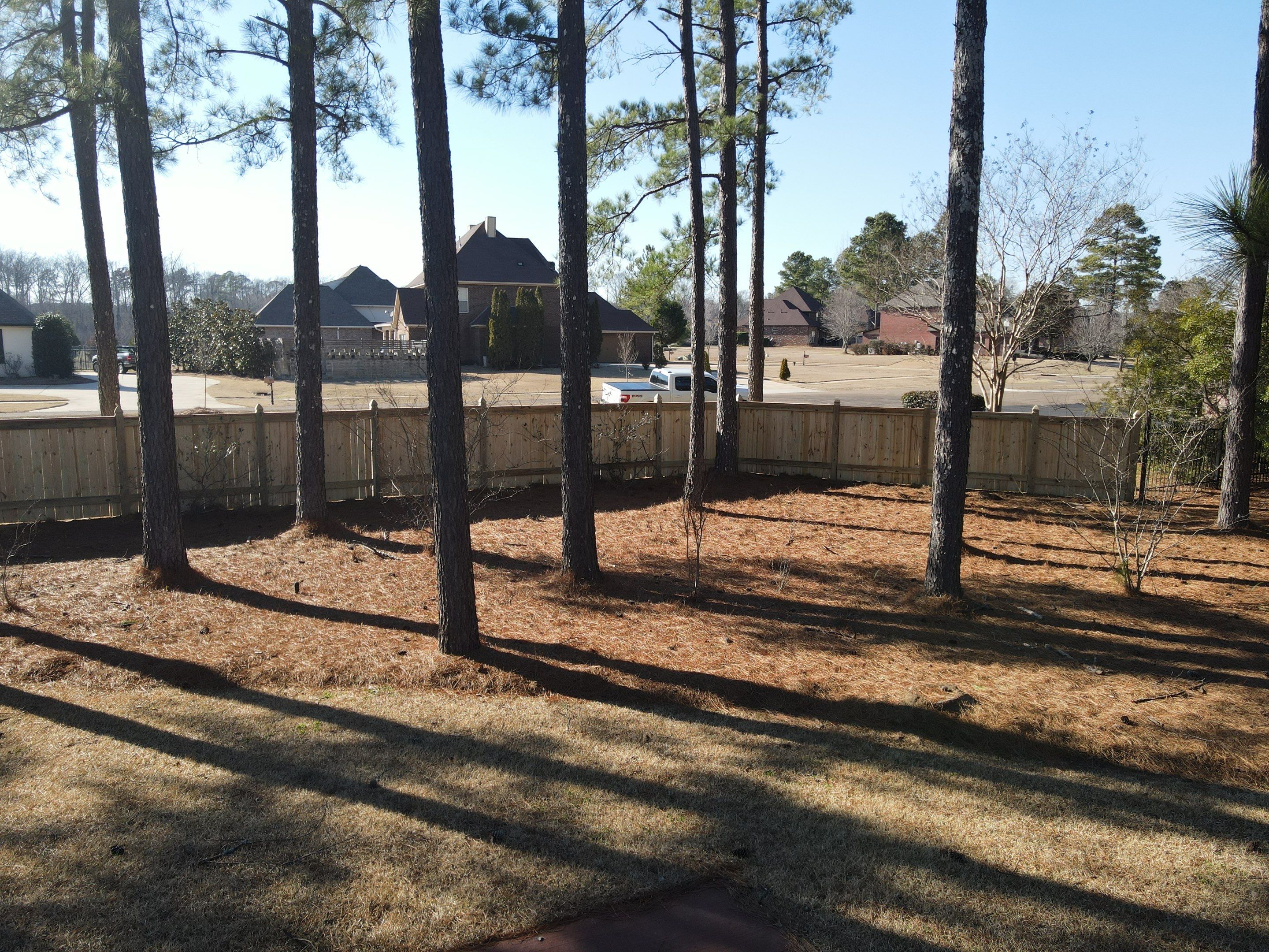 6ft Treated Pine Good Neighbor Fence French Gothic Posts by Roberson Construction LLC