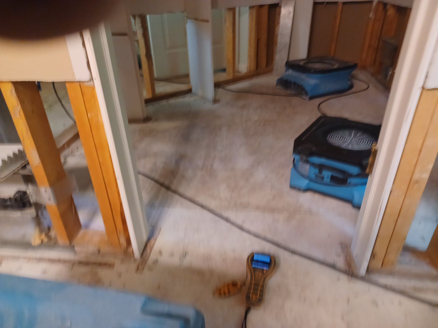 Project in Village of Clarkston by EzDry Water Mitigation & Property Restoration