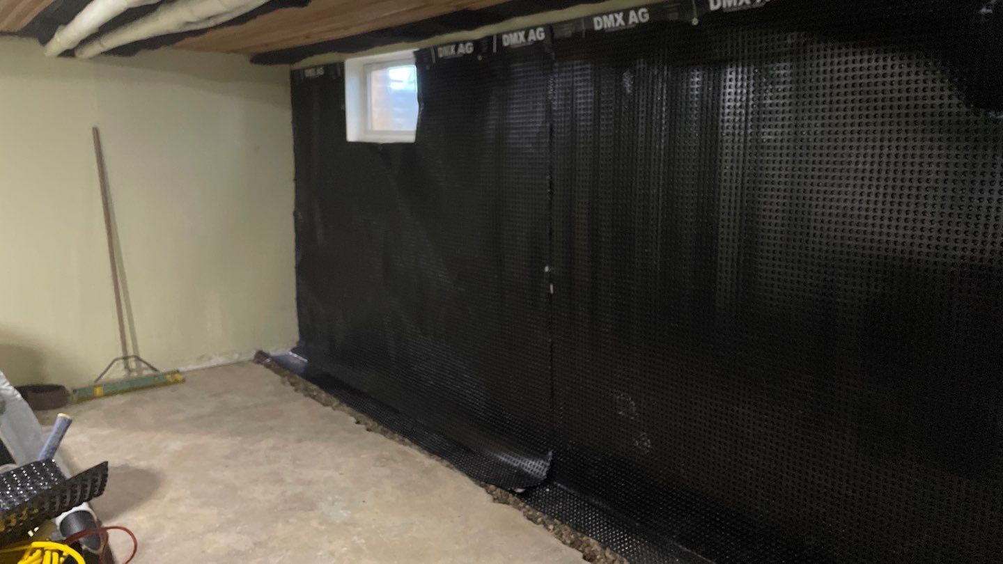 Ending Garik's Groundwater Issues For Good-And-All! by Waterproofing Northeast