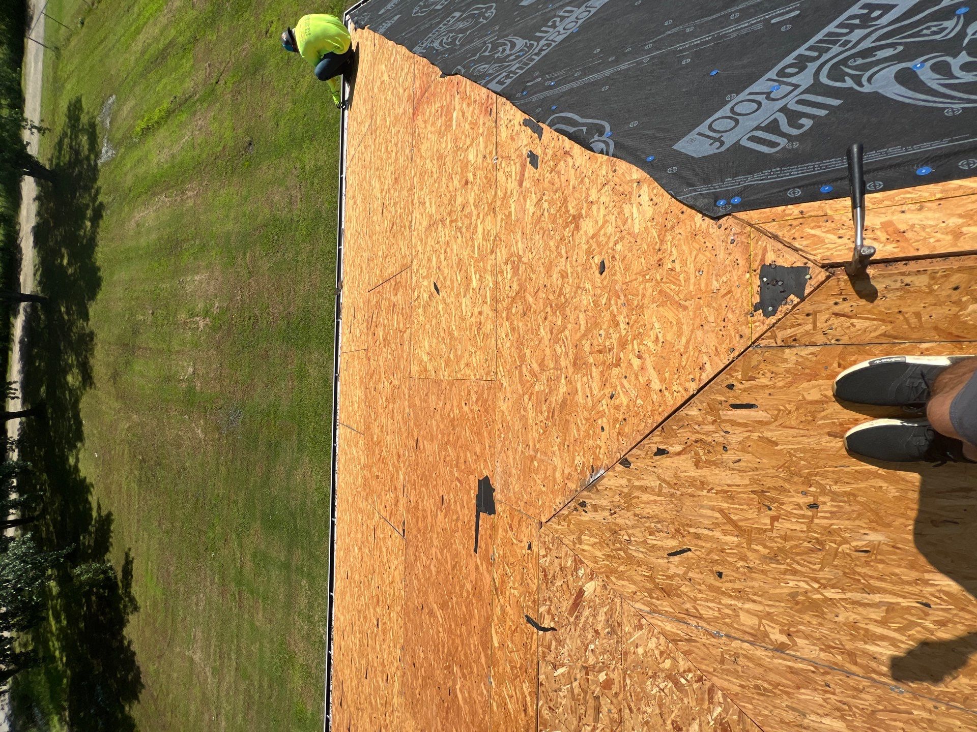 Roof replacement in Panama, OK by In & Out Construction & Remodeling, LLC