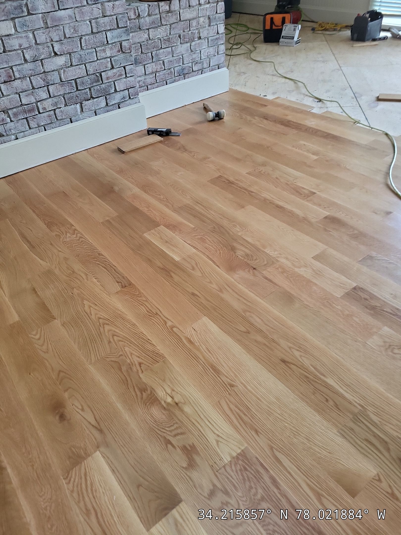 Flooring Installation using Underlayment by RGR Construction and Roofing, LLC