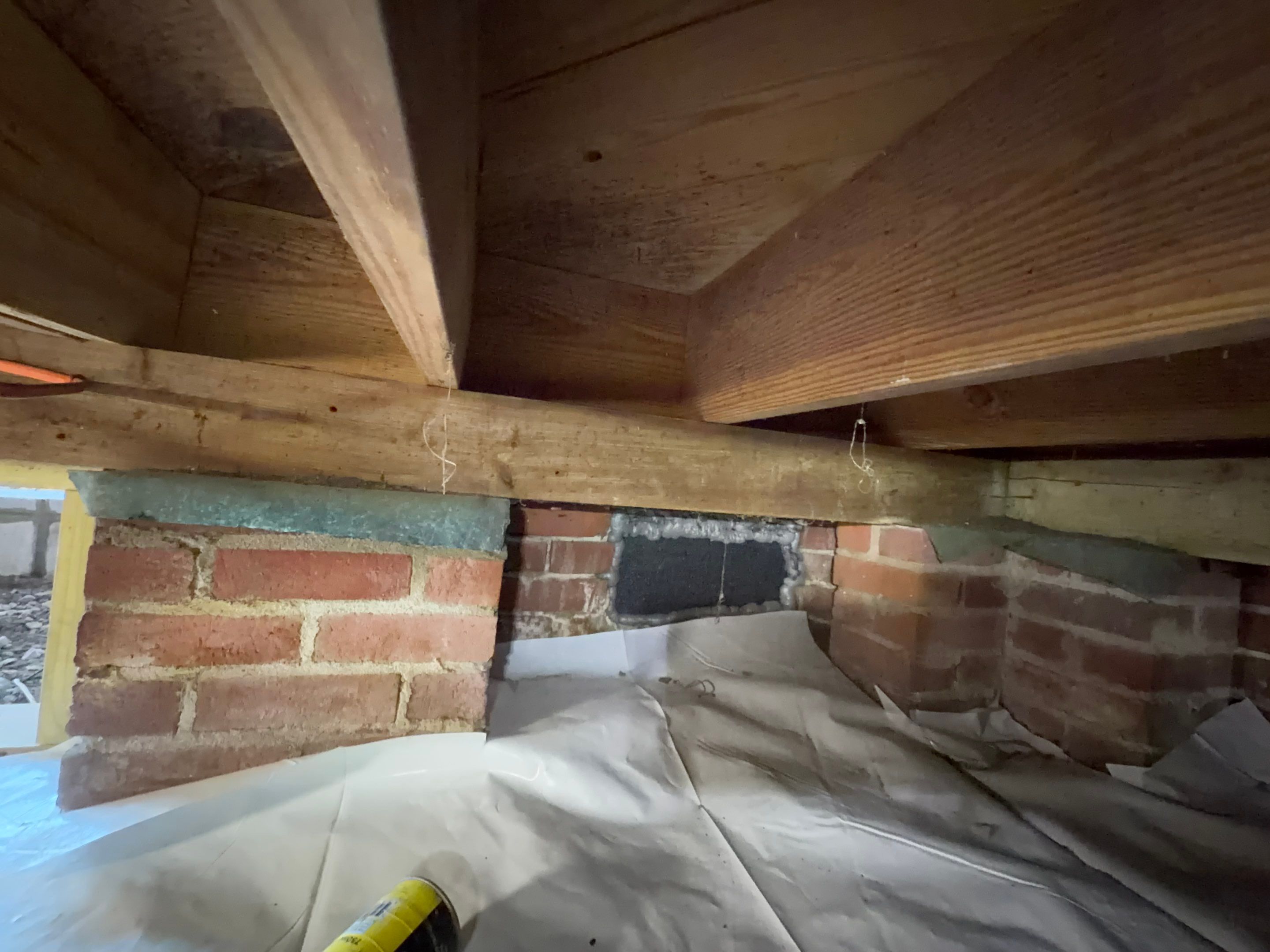 Project in Portsmouth by Patriot Crawl Space Repairs