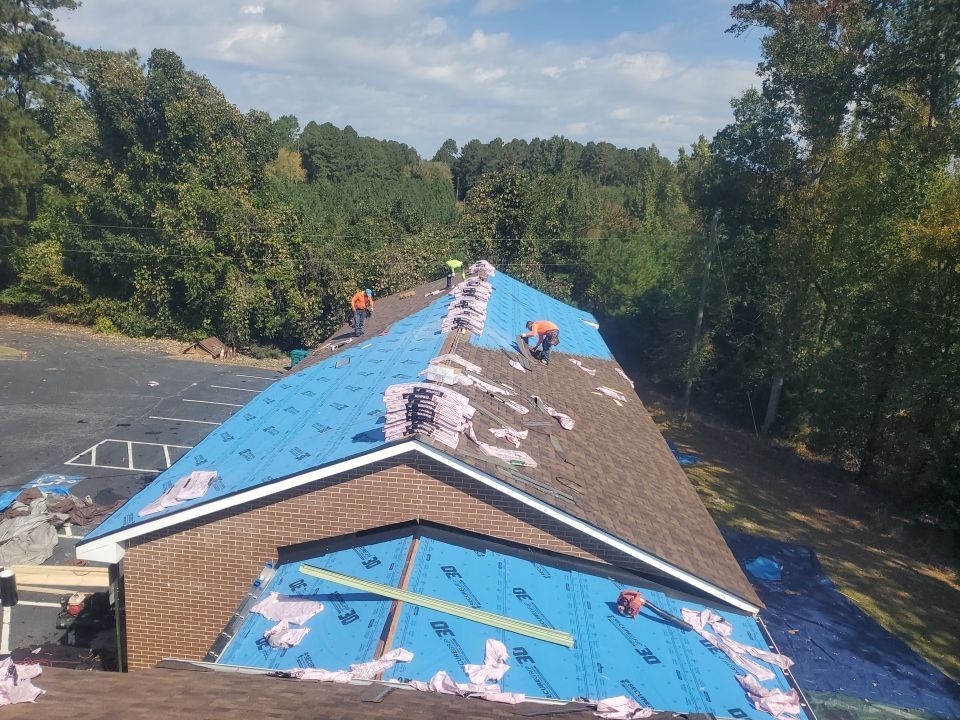Church Roof Replacement using Owens Corning by Inspector Roofing and Restoration