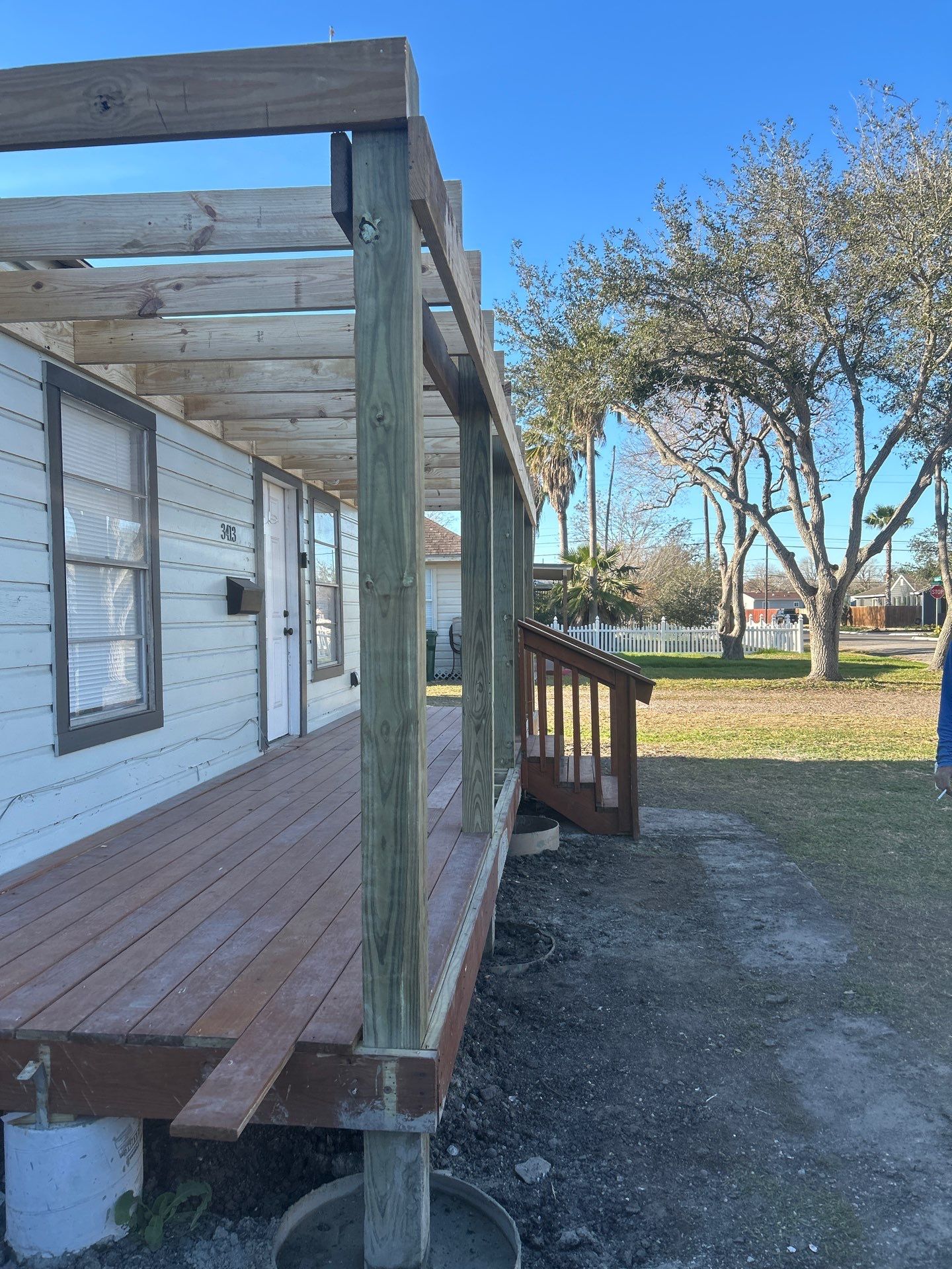 Over Engineered Patio by Bayfront Roofing and Construction