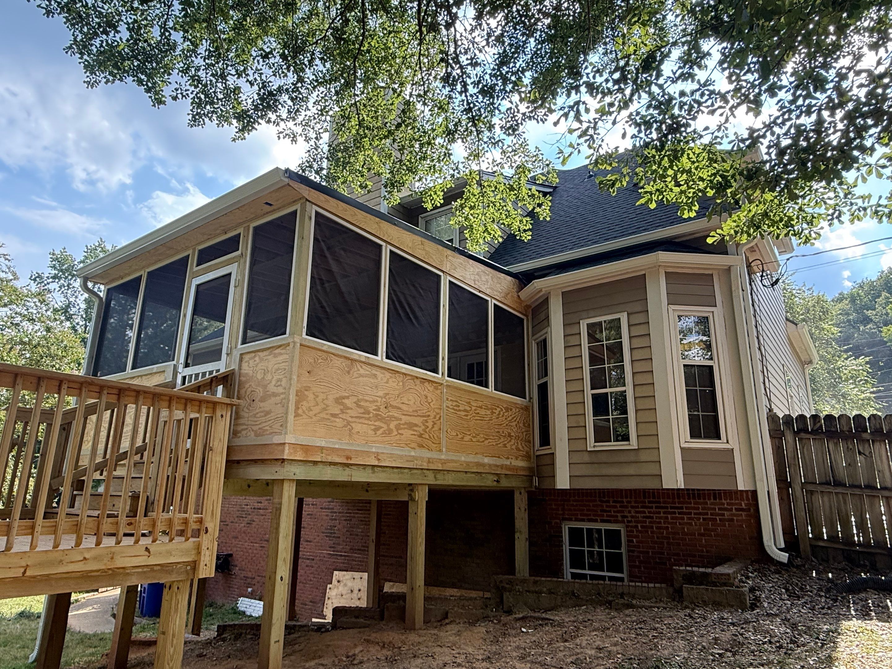 Roof Replacement, Gutter Replacement, and Chimney Cap Replacement in Sterrett by The Roofing Dudes
