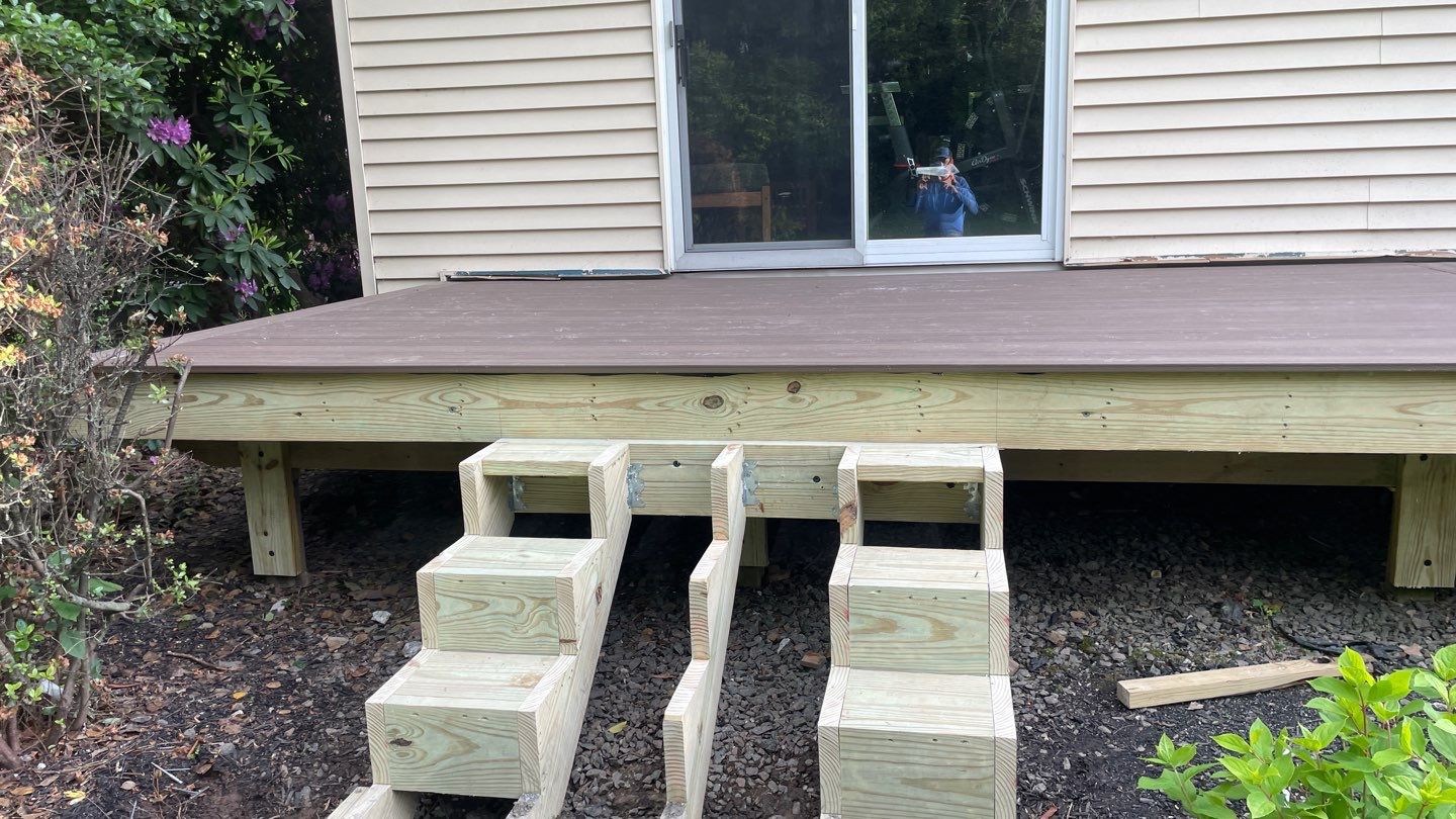 Deck Resurfacing in Princeton, New Jersey by deck guardian