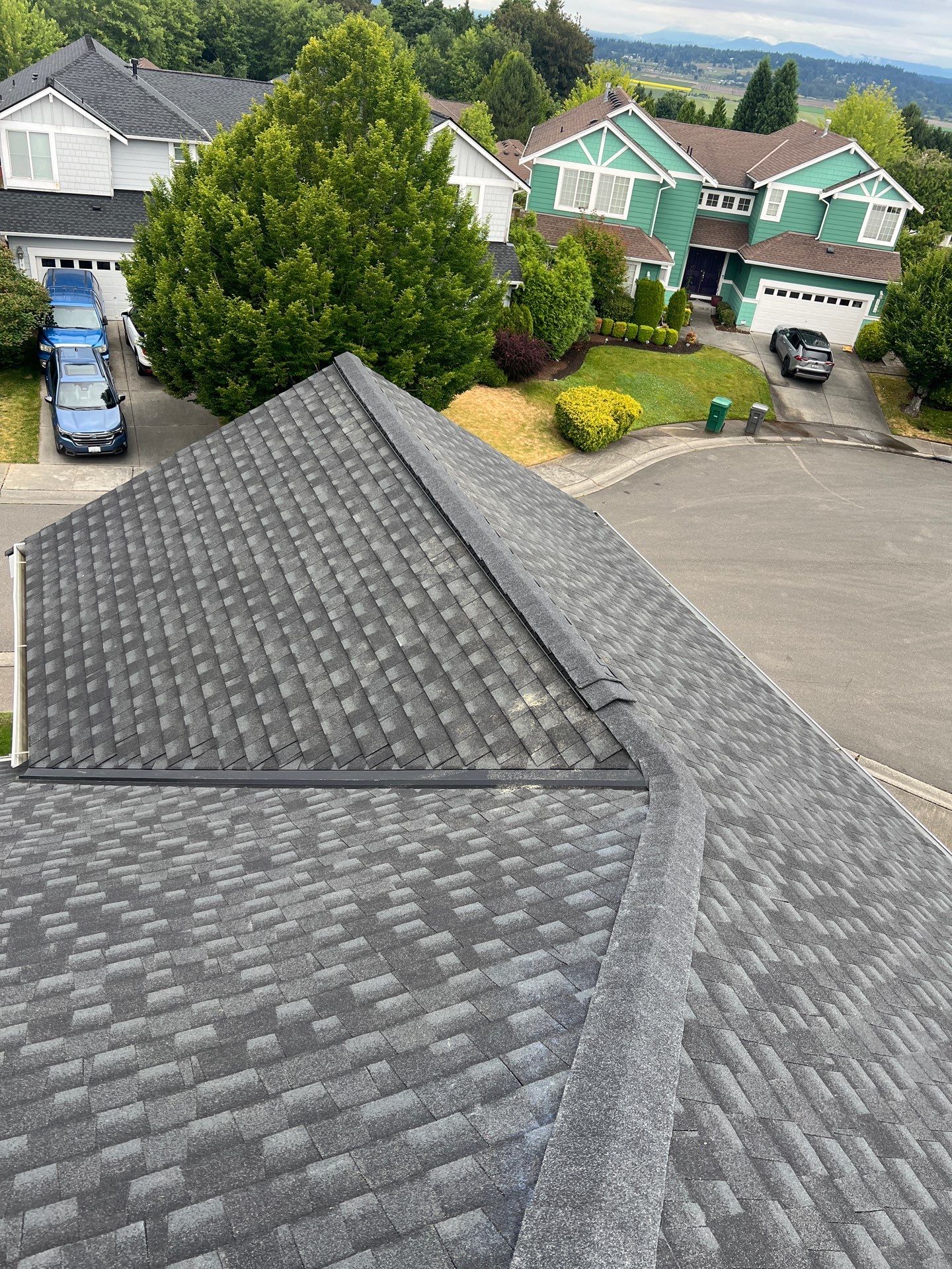 Residential Roofing Installation using GAF UHDZ Shingles by Roofing Formula LLC