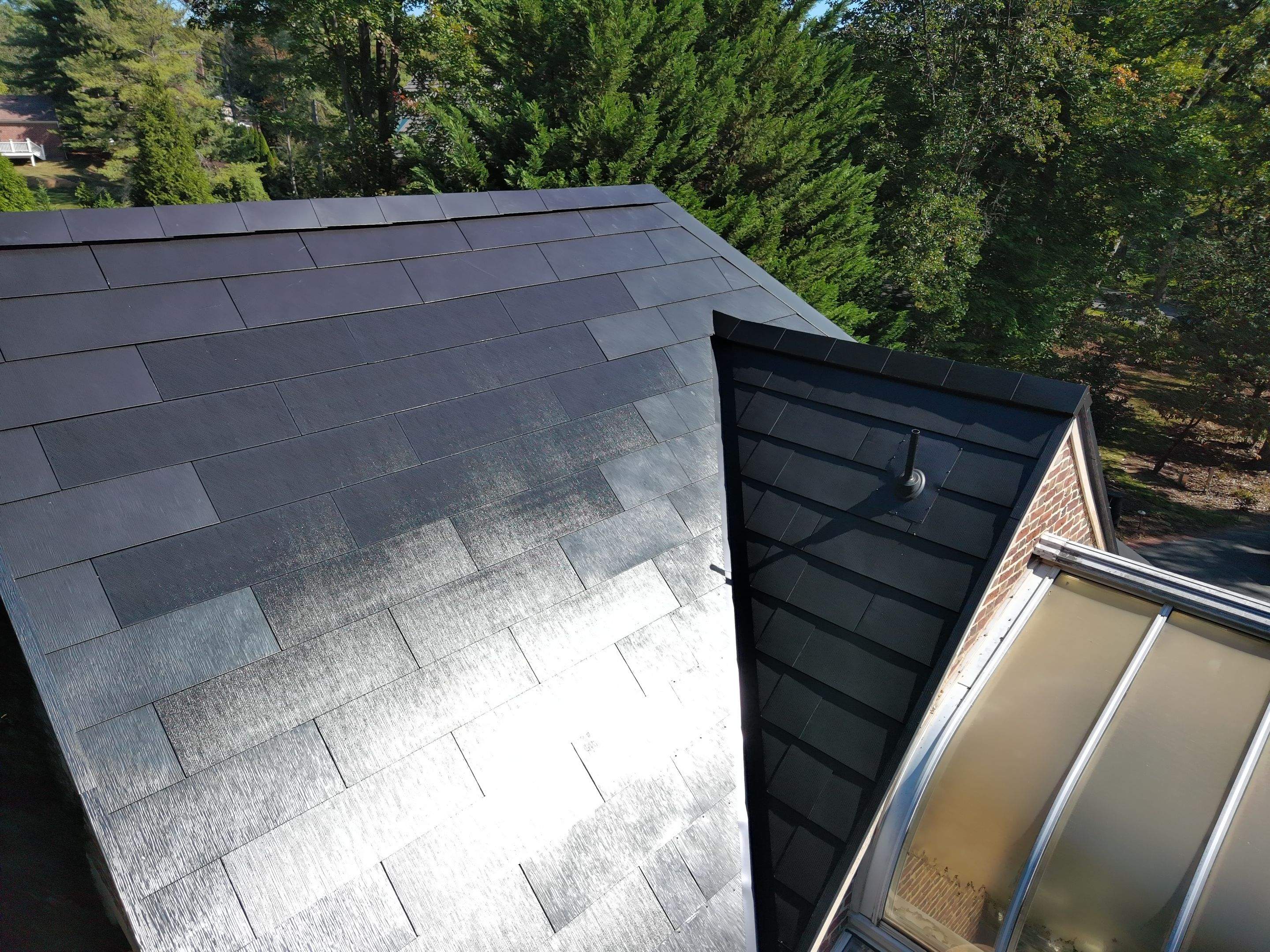 Extravagant Tesla Solar Roof in Maryland by American Home Contractors