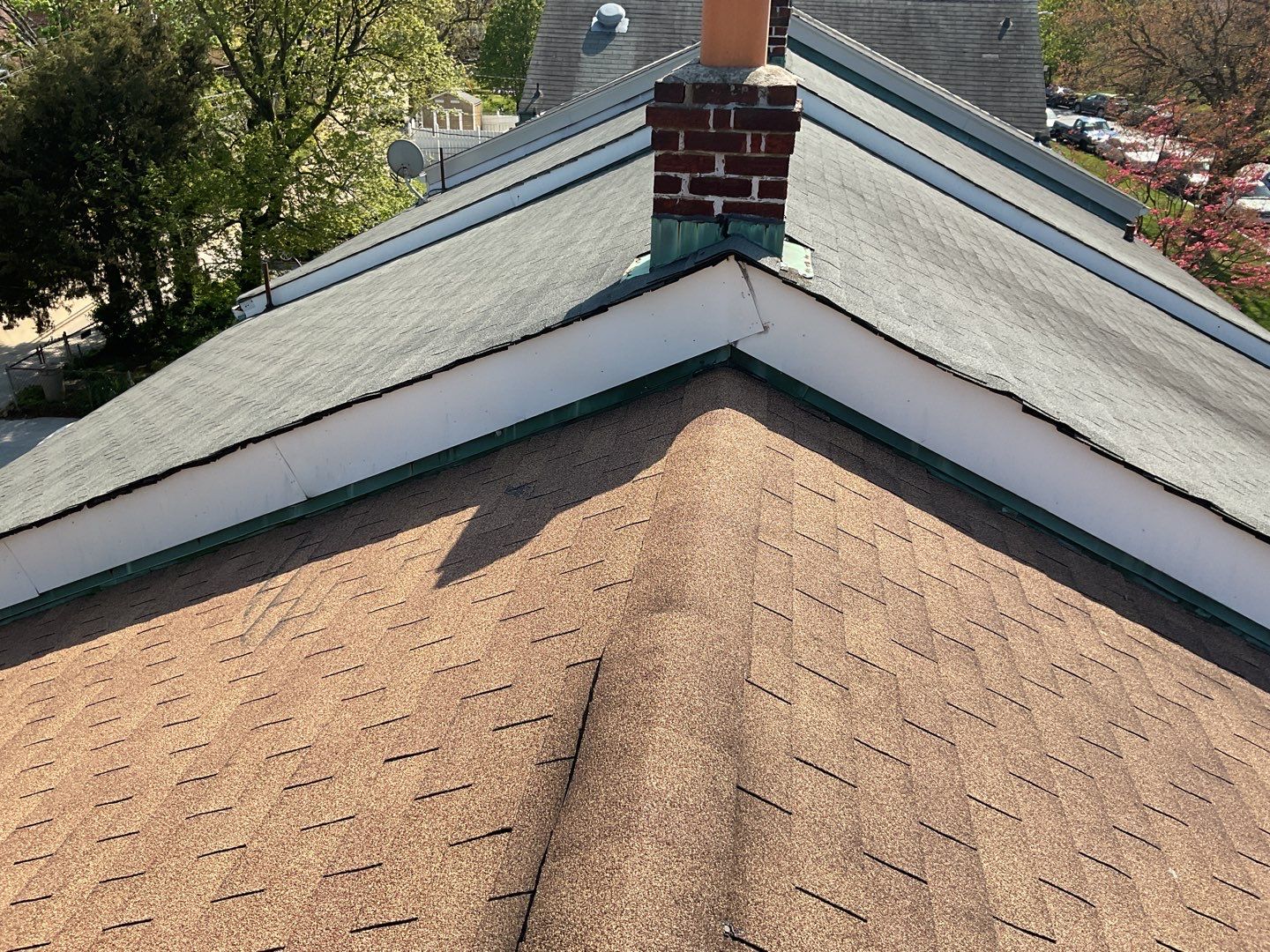 Residential Roofing Repair using 3 Tap Shingles by Alpha Design Services