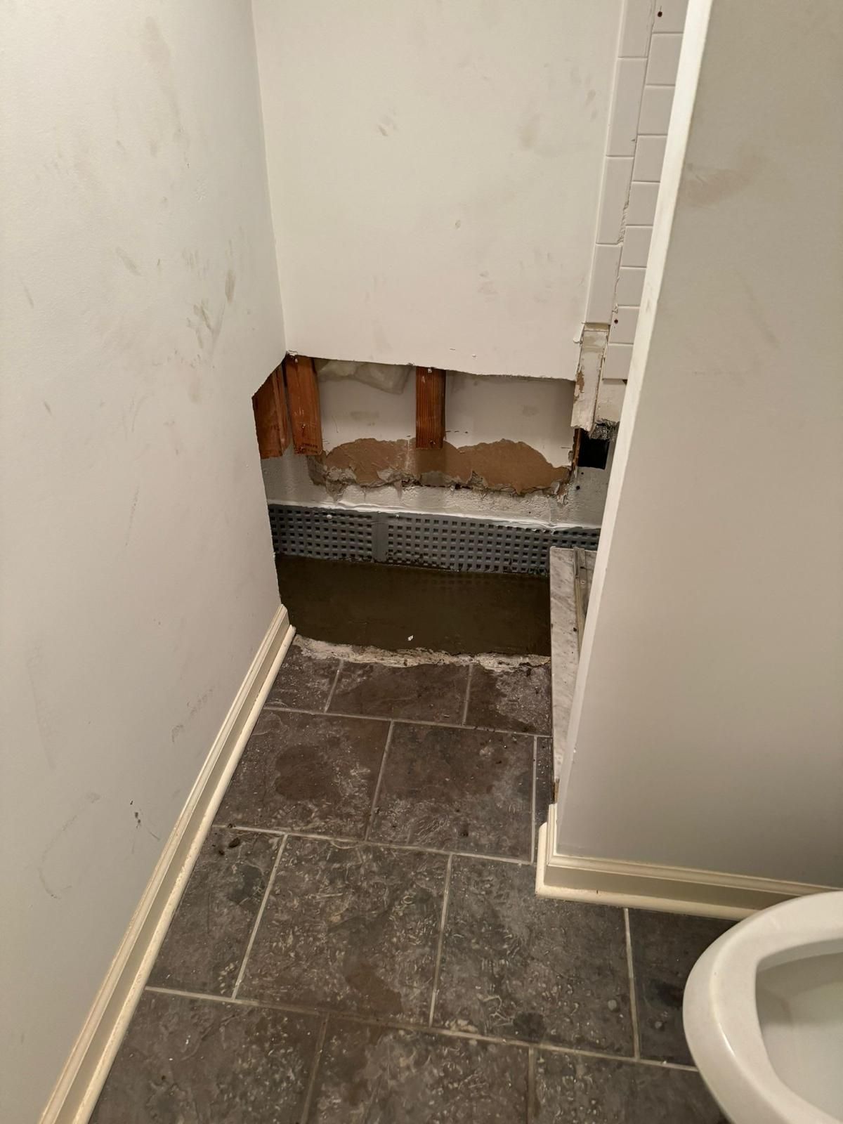 Interior French Drain Basking Ridge NJ by Pure Service Pro, LLC 