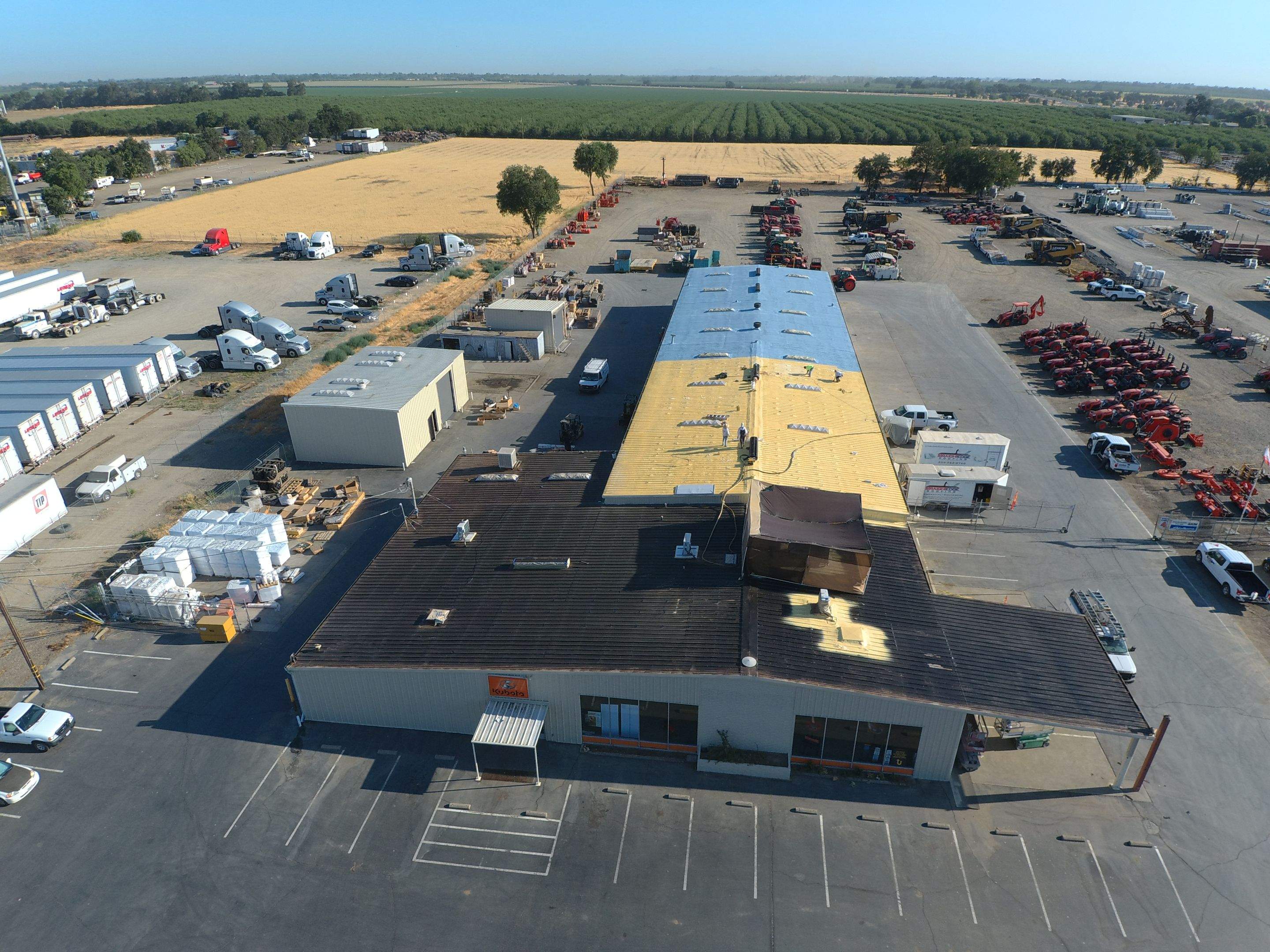 Spray foam and coatings using Conklin Benchmark/PUMA XL coatings and spray foam by Straight Edge Roofing Inc