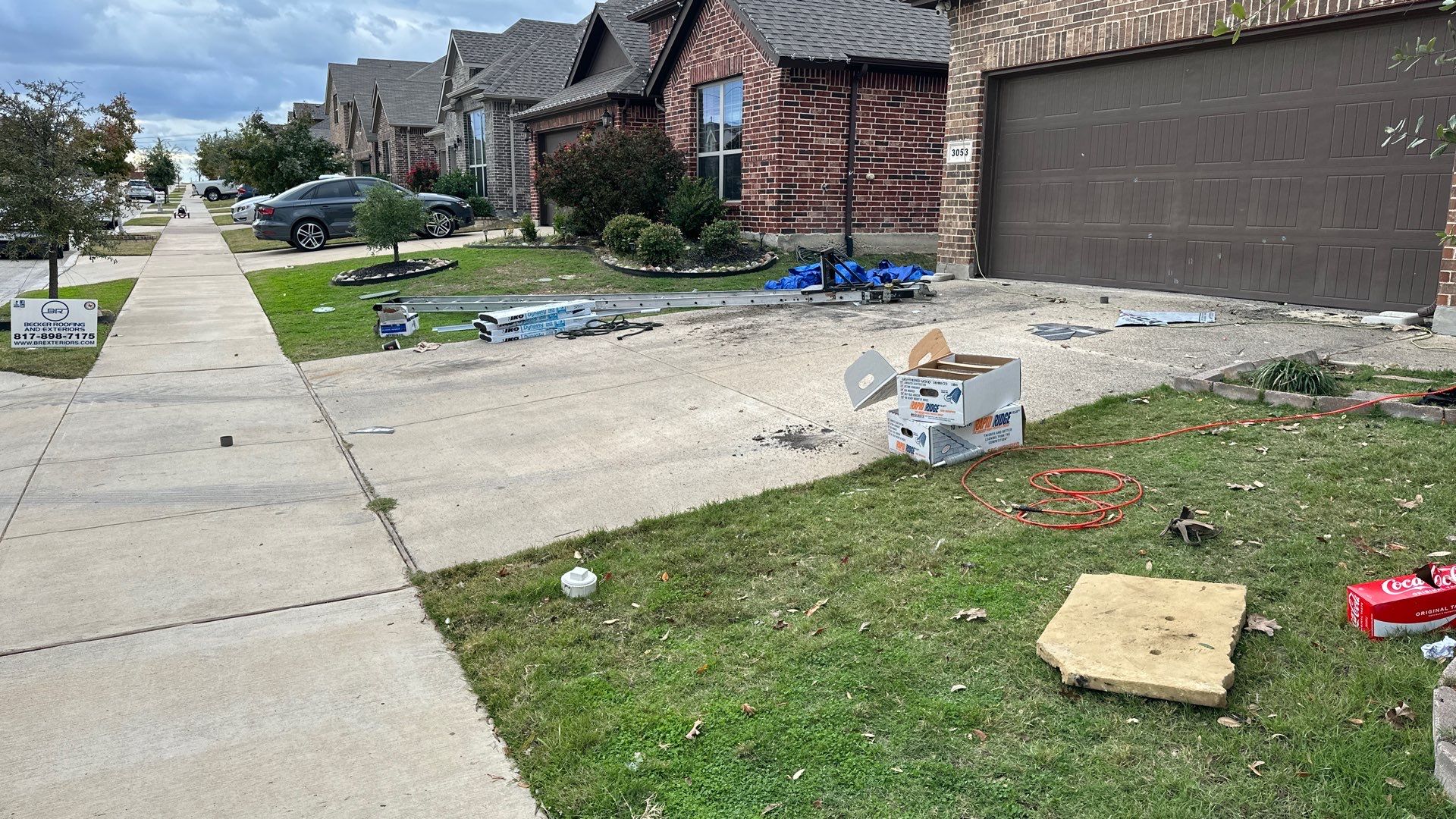 Residential Roofing Installation using Iko Dynasty by Becker Roofing and Exteriors