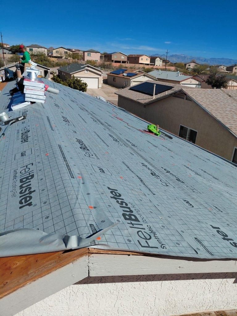 Project in Tucson by West Coast Roofing AZ