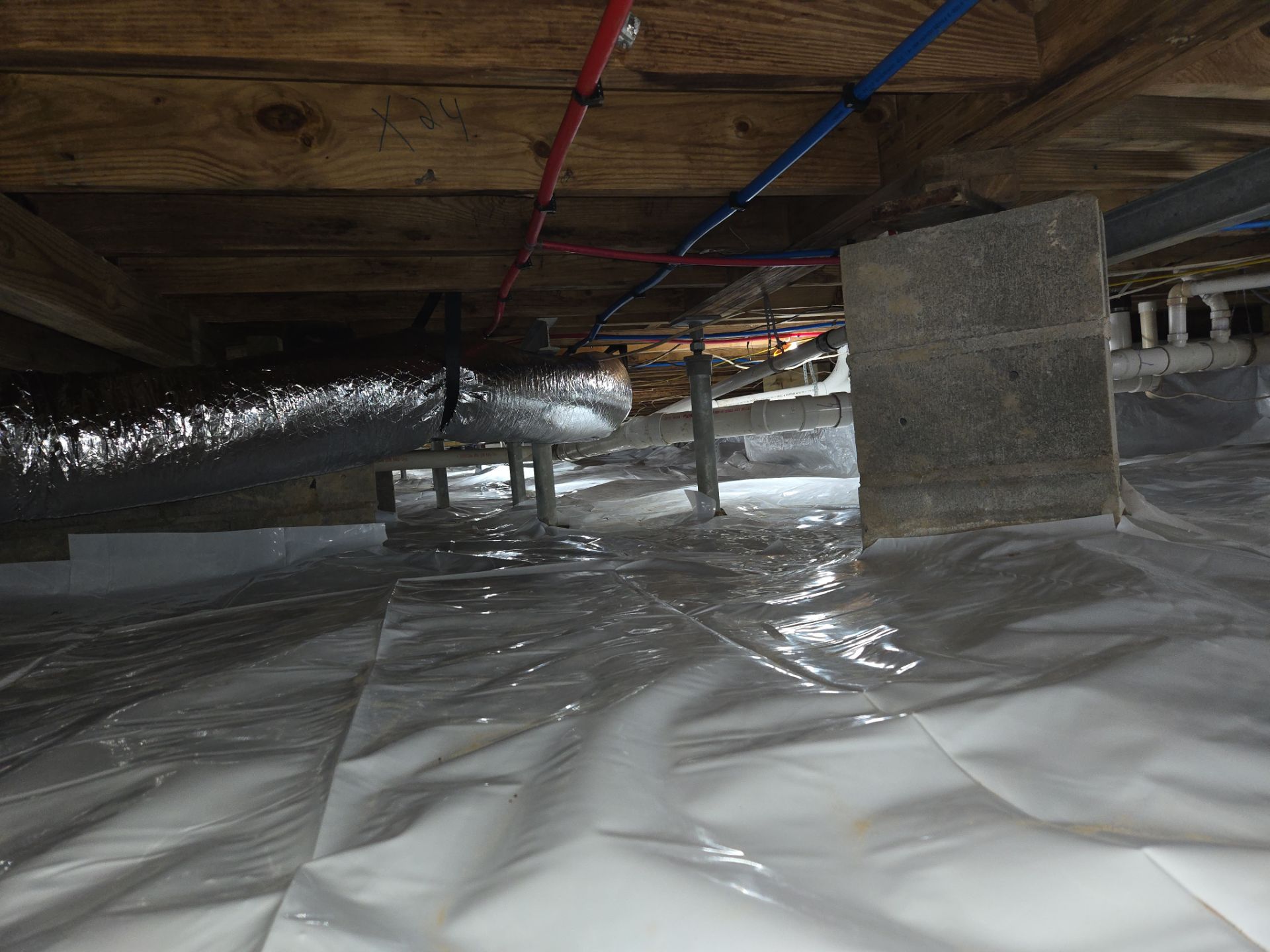 Project in Suffolk by Patriot Crawl Space Repairs