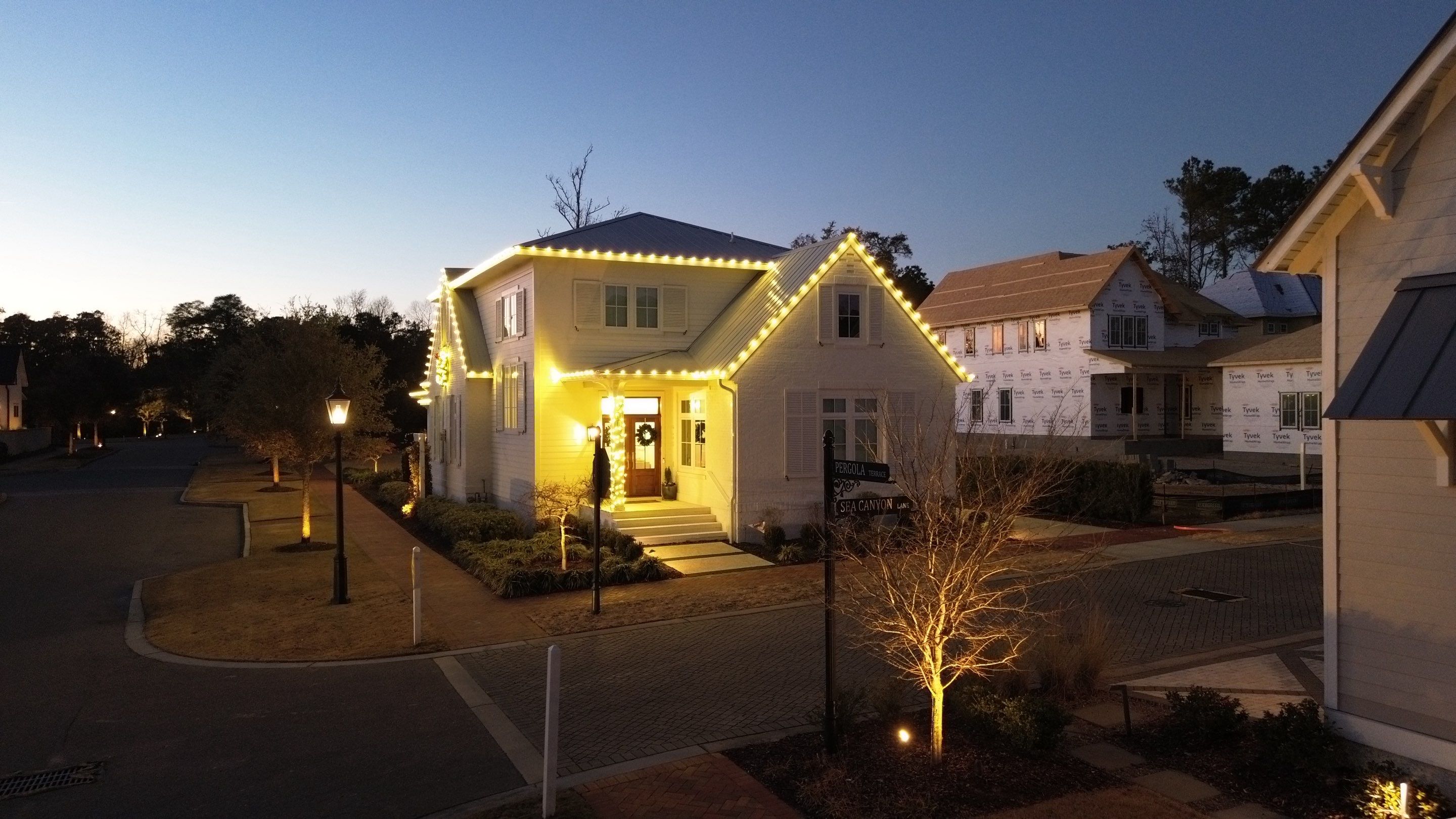 Christmas Light Installation-Airlie Rd by Shark Power Washing