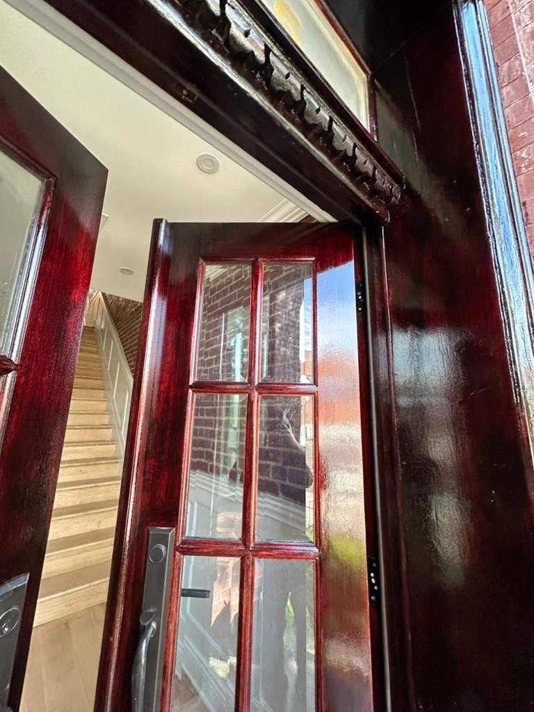 Historic Home- 100+ Year Old Wood Door Restoration by C & V PAINTING SERVICES LLC