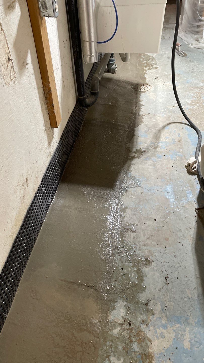 Golden Valley Drain Tile by Waterproofing Northeast