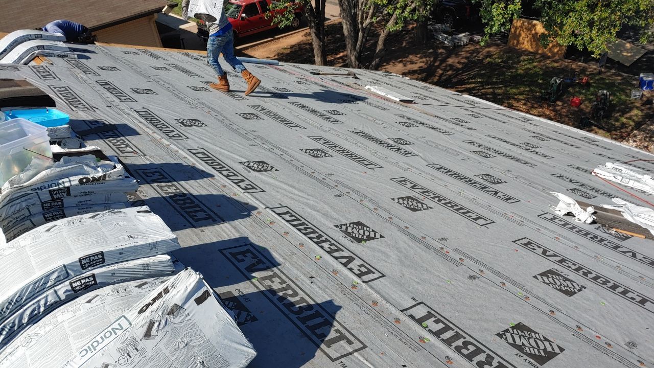 Full Roof Replacement and Hail Damage Restoration in Fredericksburg by Caliber Restoration LLC