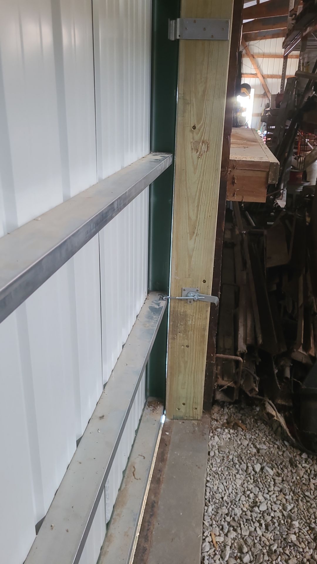 Reskin pole barn and add lean-to by Dagny Builders