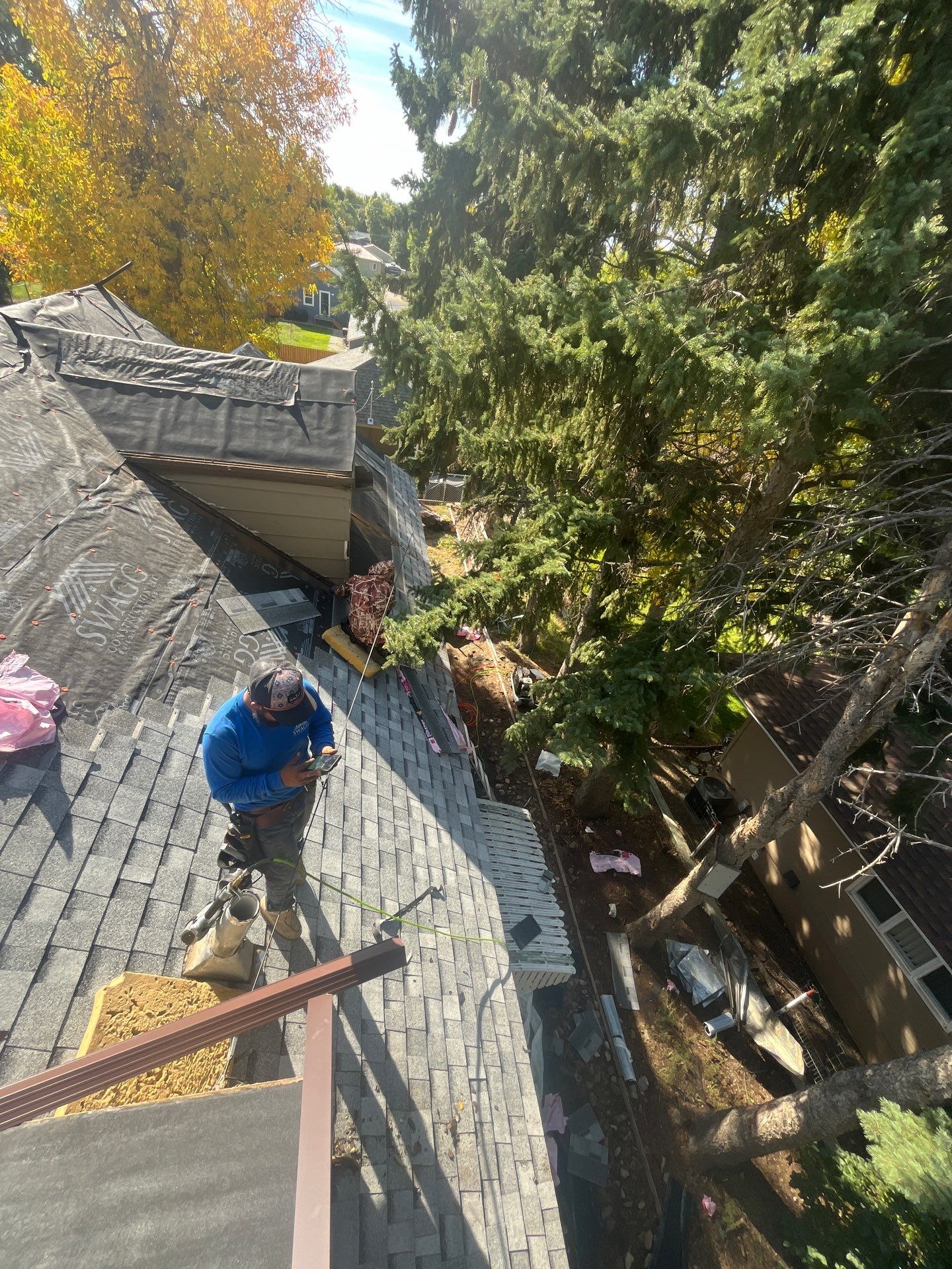 Residential Roofing Installation using Owens Corning Shingles in Havre, Montana by swagg construction