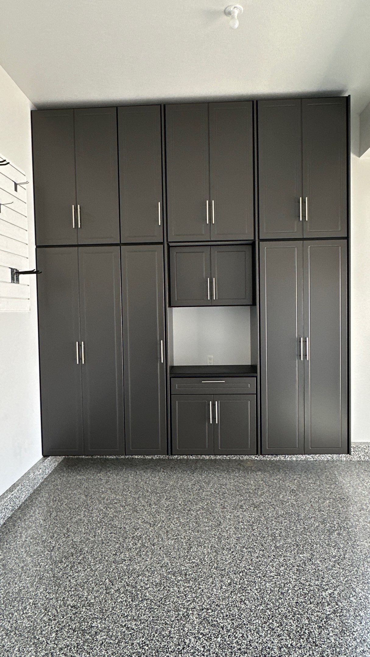 Dave R. got his dream cabinet design.  by Banner Garage