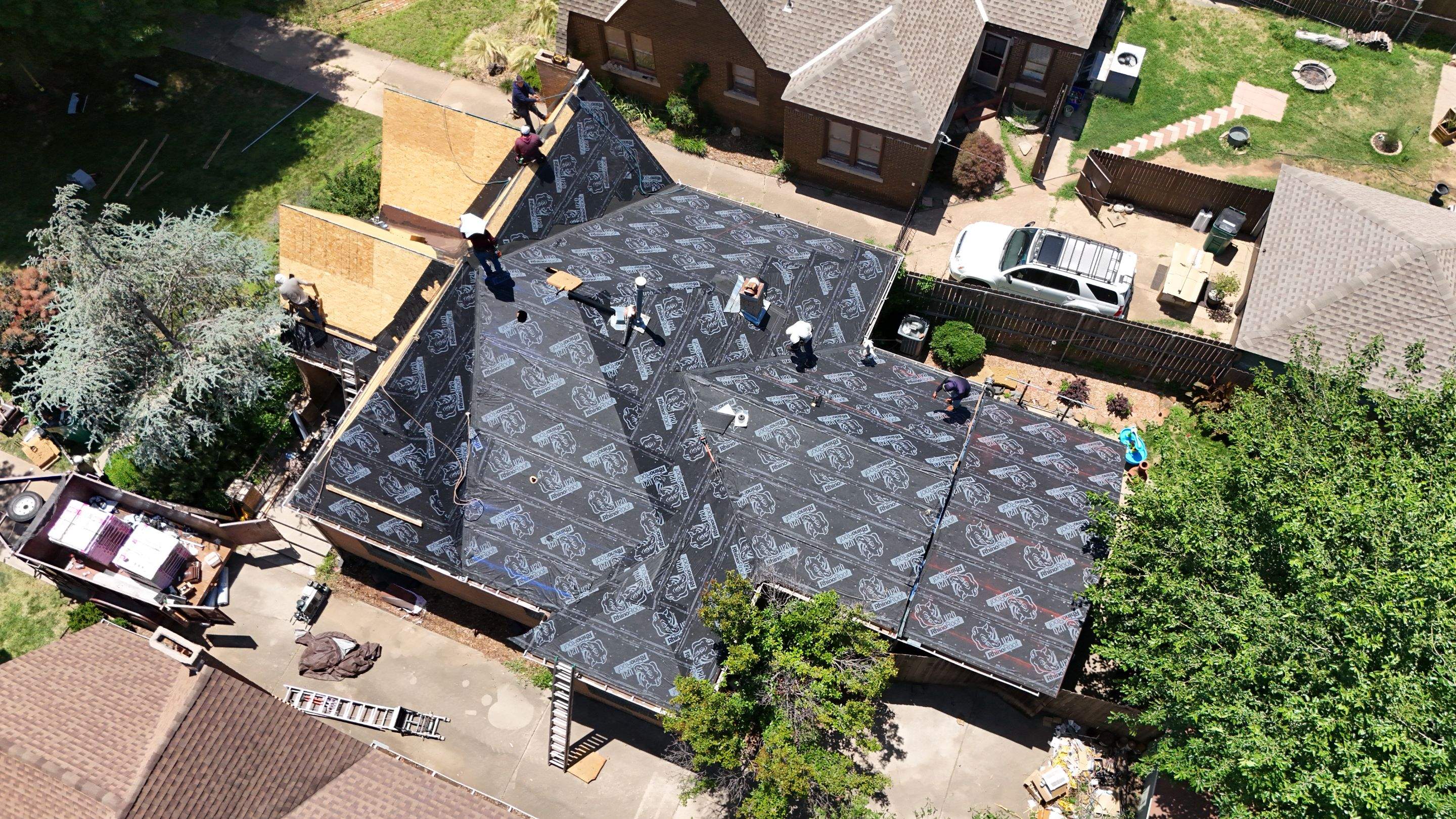 Residential Installation using Owens Corning by Castillo Roofing