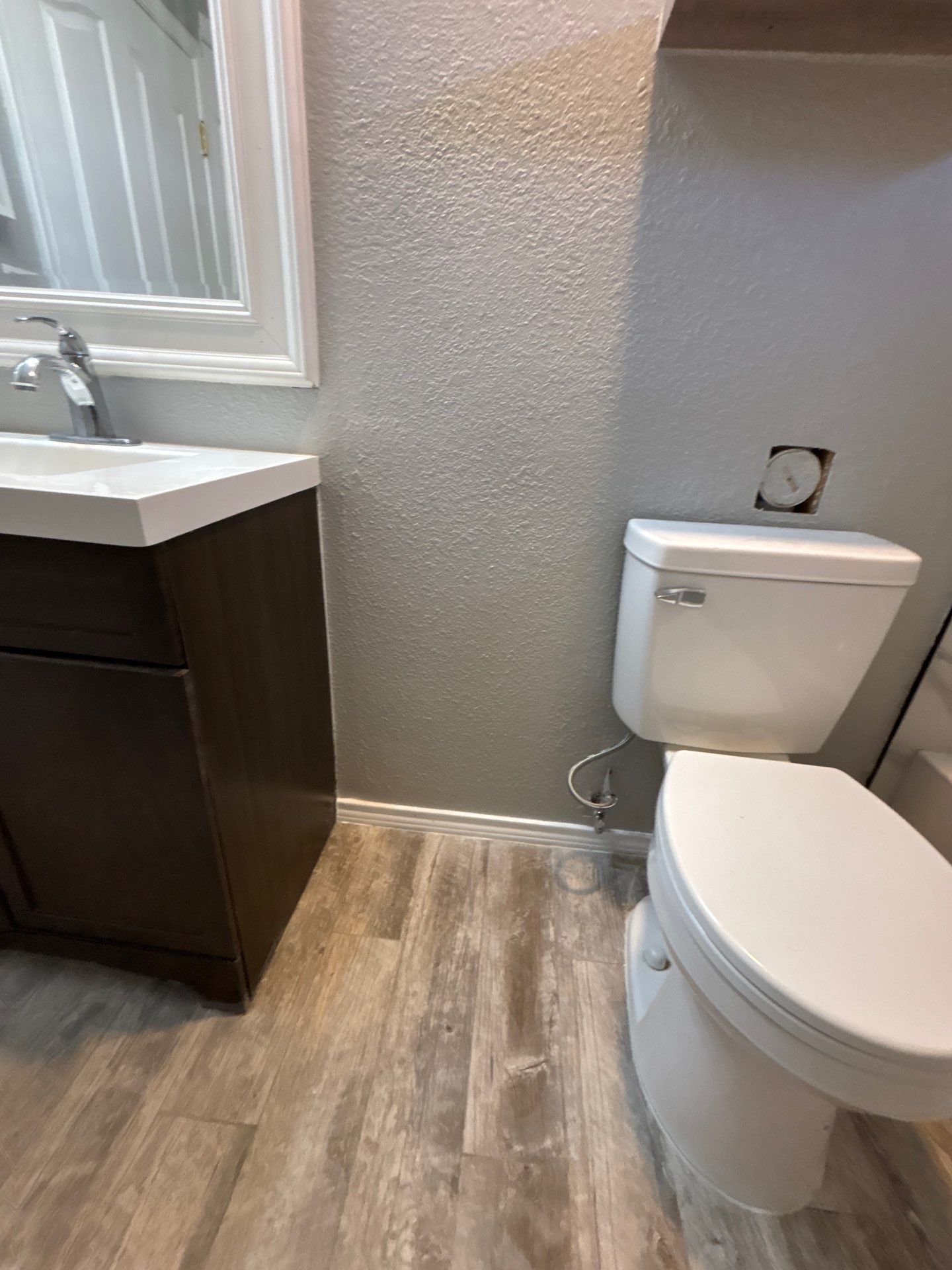 Bathroom Remodel with New Shower and Vanity by SC Remodeling