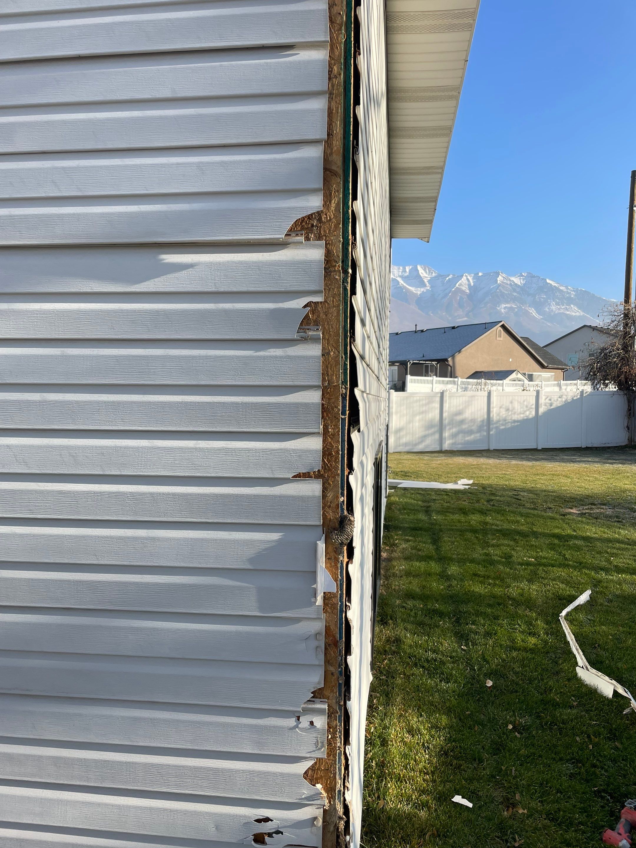 Orem | Premium Insulated Exterior Upgrade | Crisp White & Iron Gray by Ideal Siding Utah