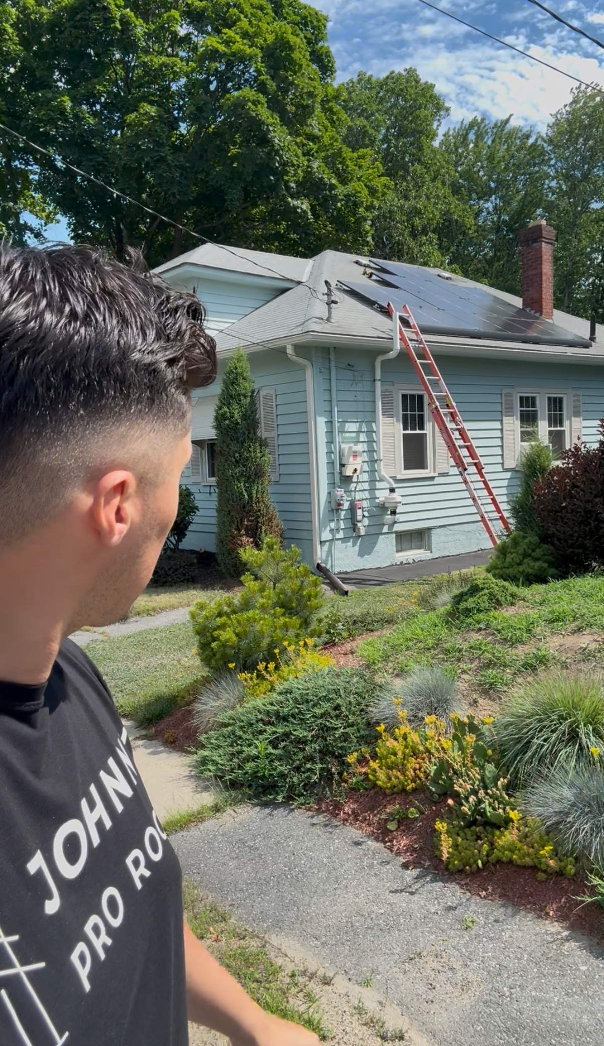 Solar Panel Removal & Full Roof Replacement in Fitchburg, M by JOHNNYS PRO
