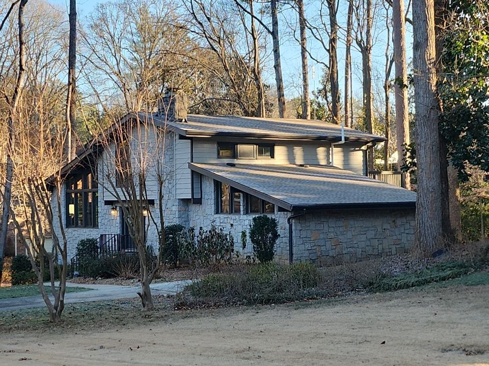 Residential Roofing Installation using GAF Driftwood by Georgia Roof Advisors