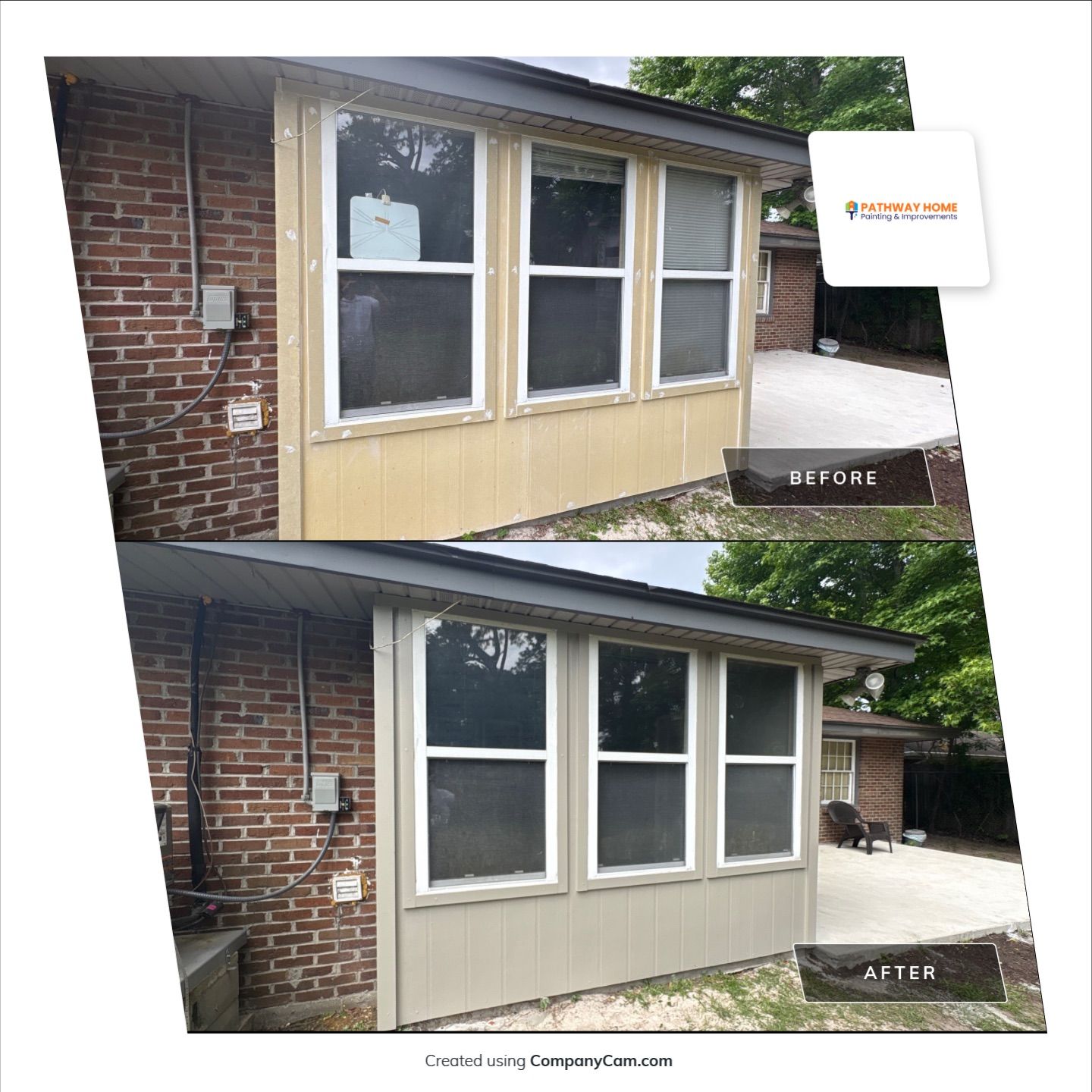 Sunroom Conversion & Interior/Exterior Refresh in Charleston, SC by Pathway Home Painting & Improvements