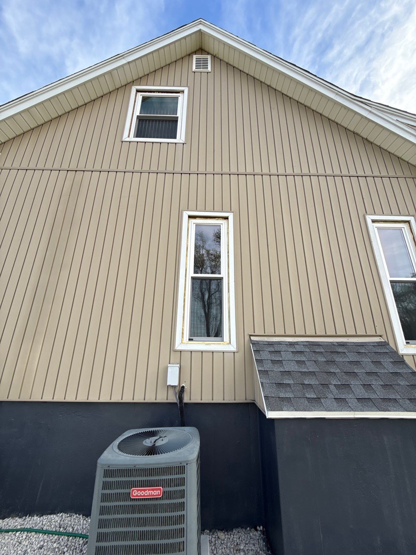Out with the Old , in with the Blue  by EEC  Windows, Siding & Roofing 