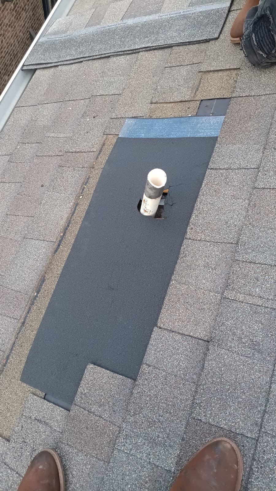 Hail Damage using Owen's Corning Duration (Lifetime) Shingles by Roof Repair Services LLC