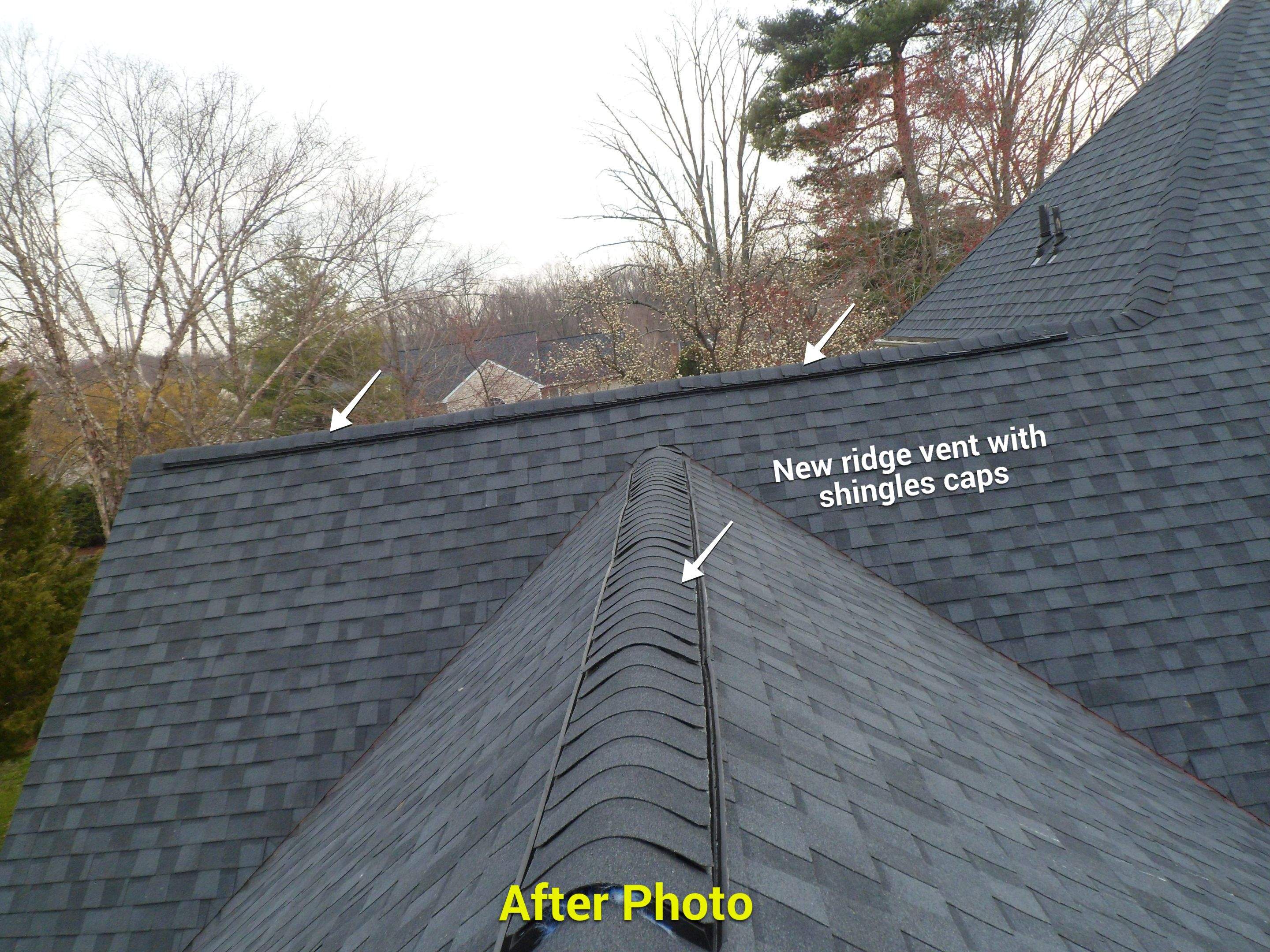 New Roof Installation & New Gutters and downspouts  by Alpha Design Services
