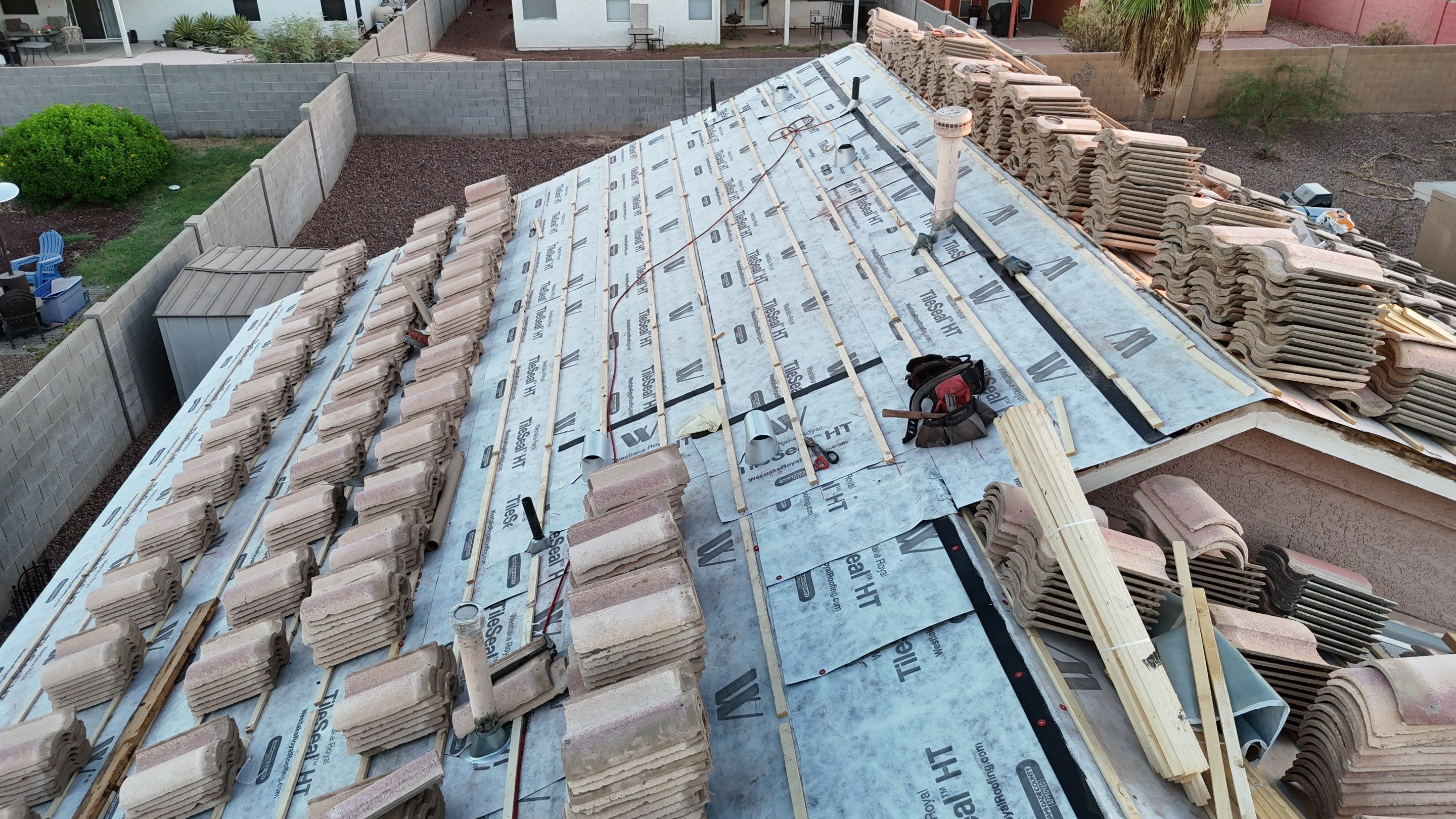 Project in Goodyear, AZ by Saint Roofing
